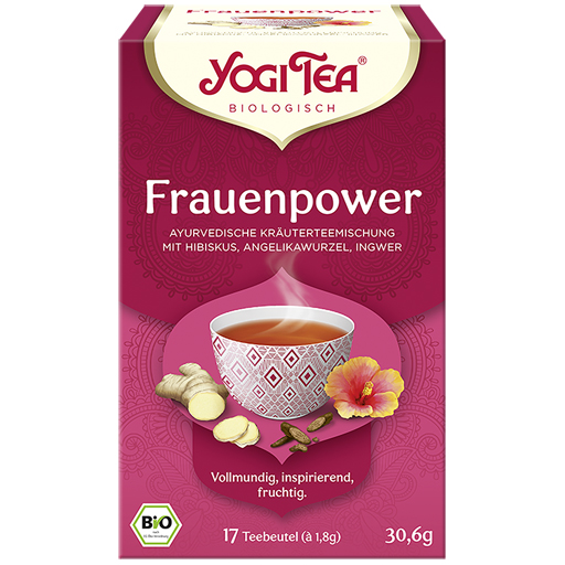 YOGI TEA Frauenpower Tee Bio Filterbeutel  17X1.8 g  Filterbeutel