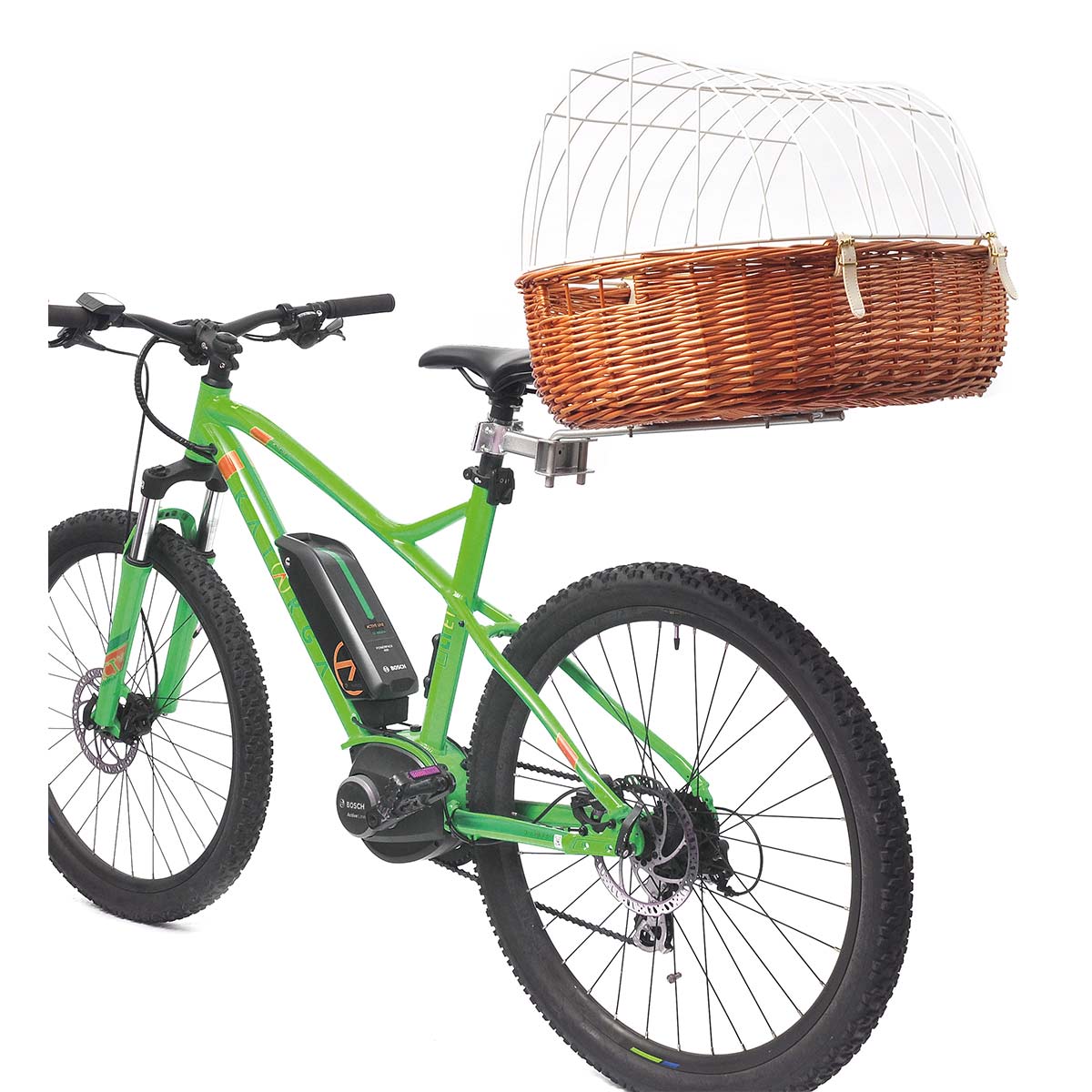 Aumüller Fahrradkorb Sattelrohrmontage 68x46x40 cm