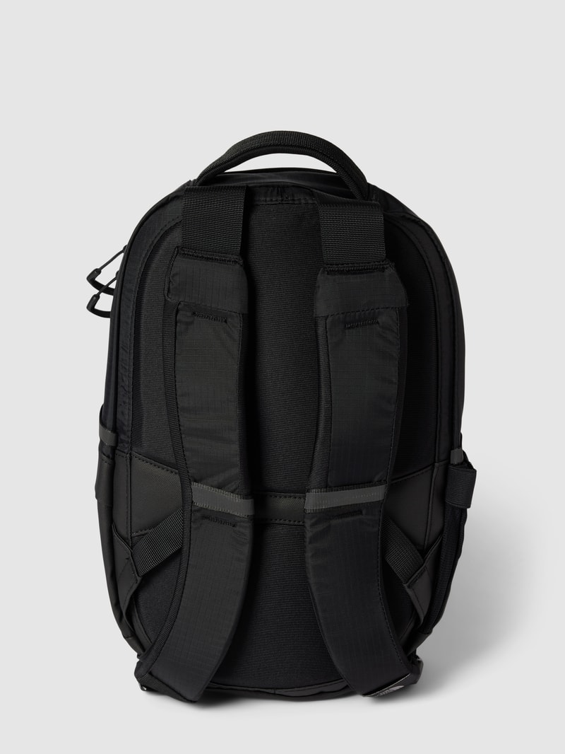 Rucksack mit Logo-Stitching Modell 'BOREALIS MINI' in schwarz