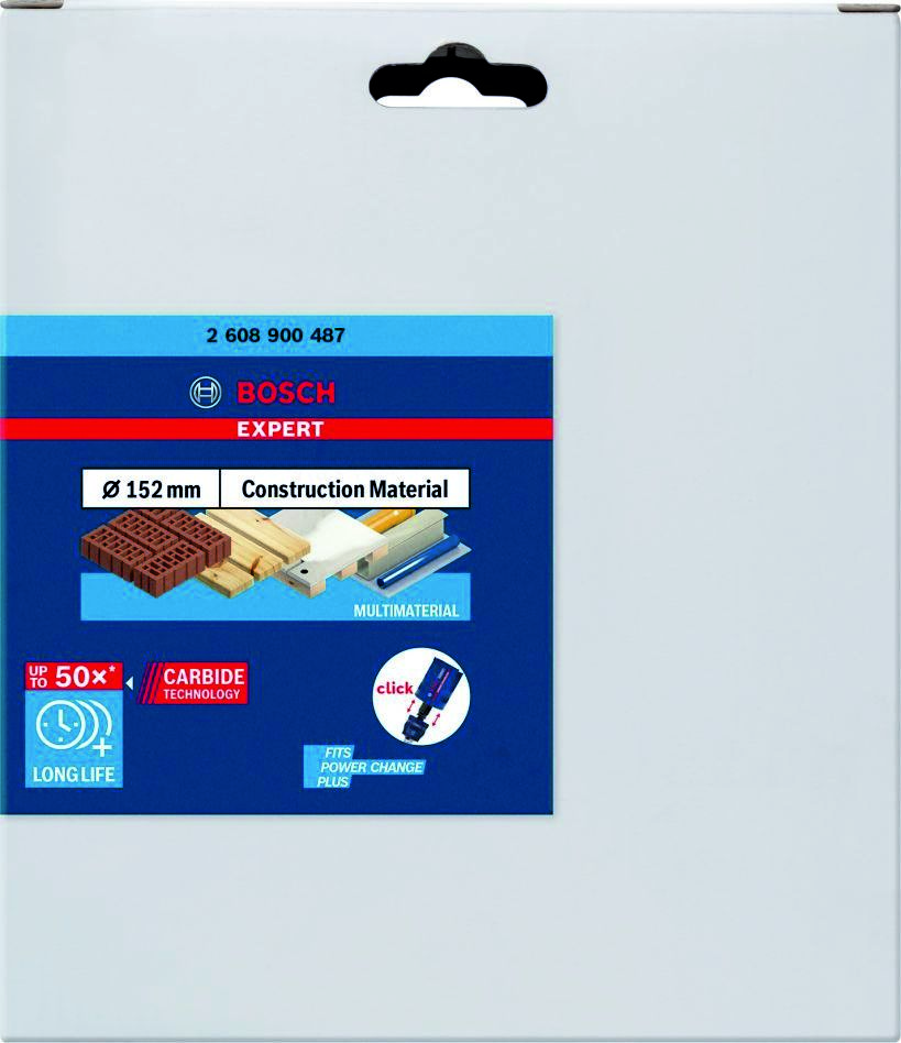 Bosch plavi pribor 2608900487 Expert građevinski materijal rupna pila 152 x 60 mm