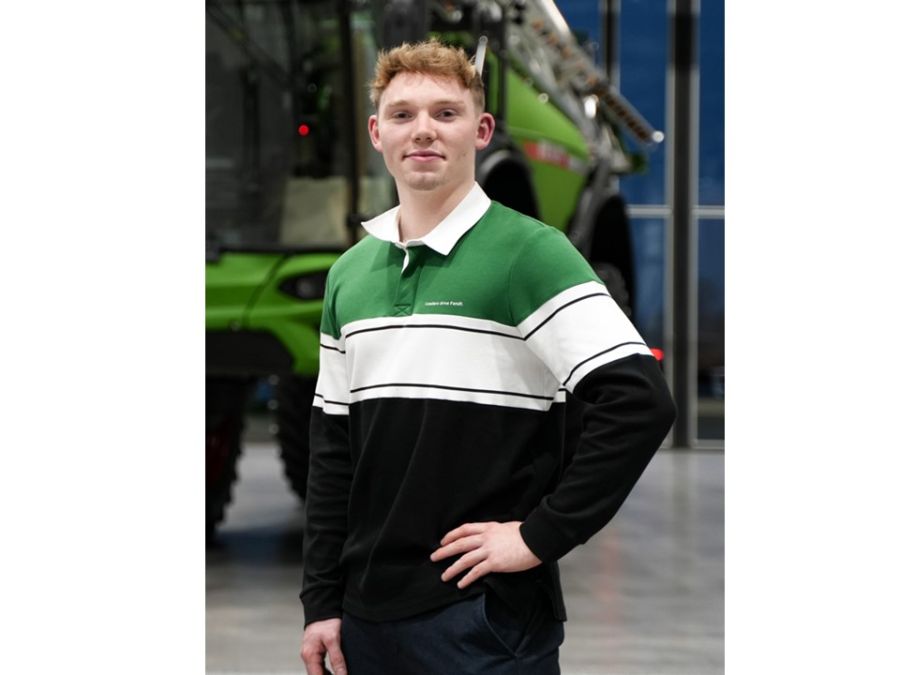 Long Sleeve Polo Shirt - Leaders Drive Fendt