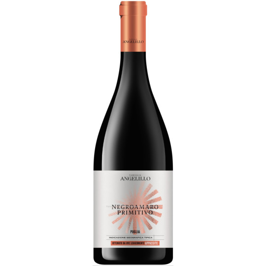 Famiglia Angelillo Negroamaro Primitivo Appassite halbtrocken 0,75L