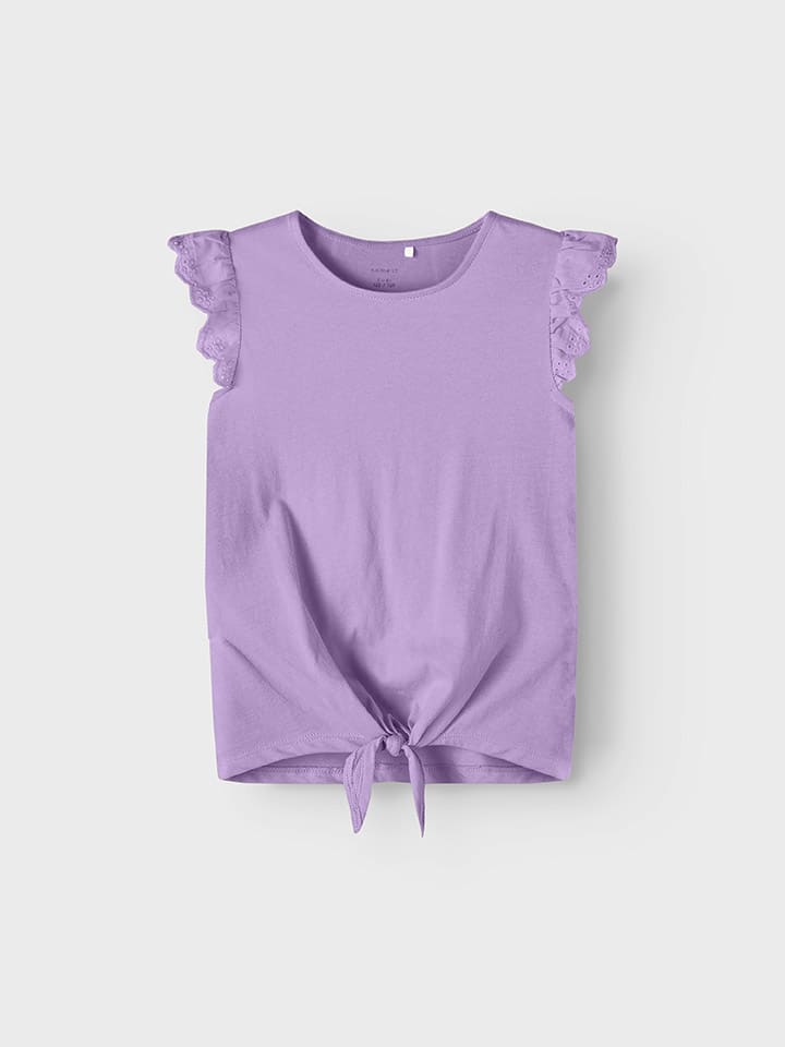 name it 2er-Set: Shirts in Lila/ Gelb günstig kaufen