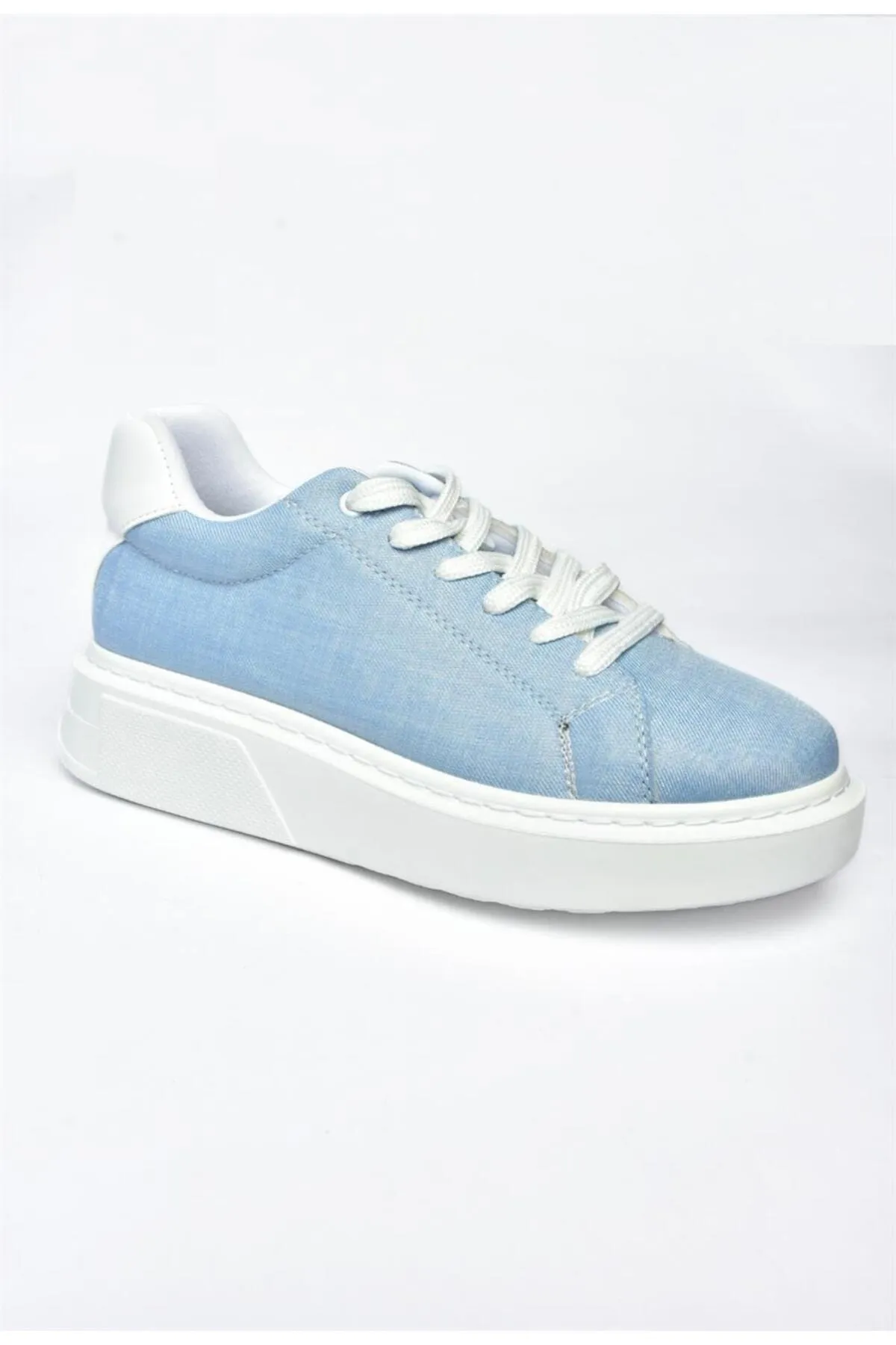 Fox Shoes  P848231410 Blau/weiße Damen-Sportschuhe-Sneaker