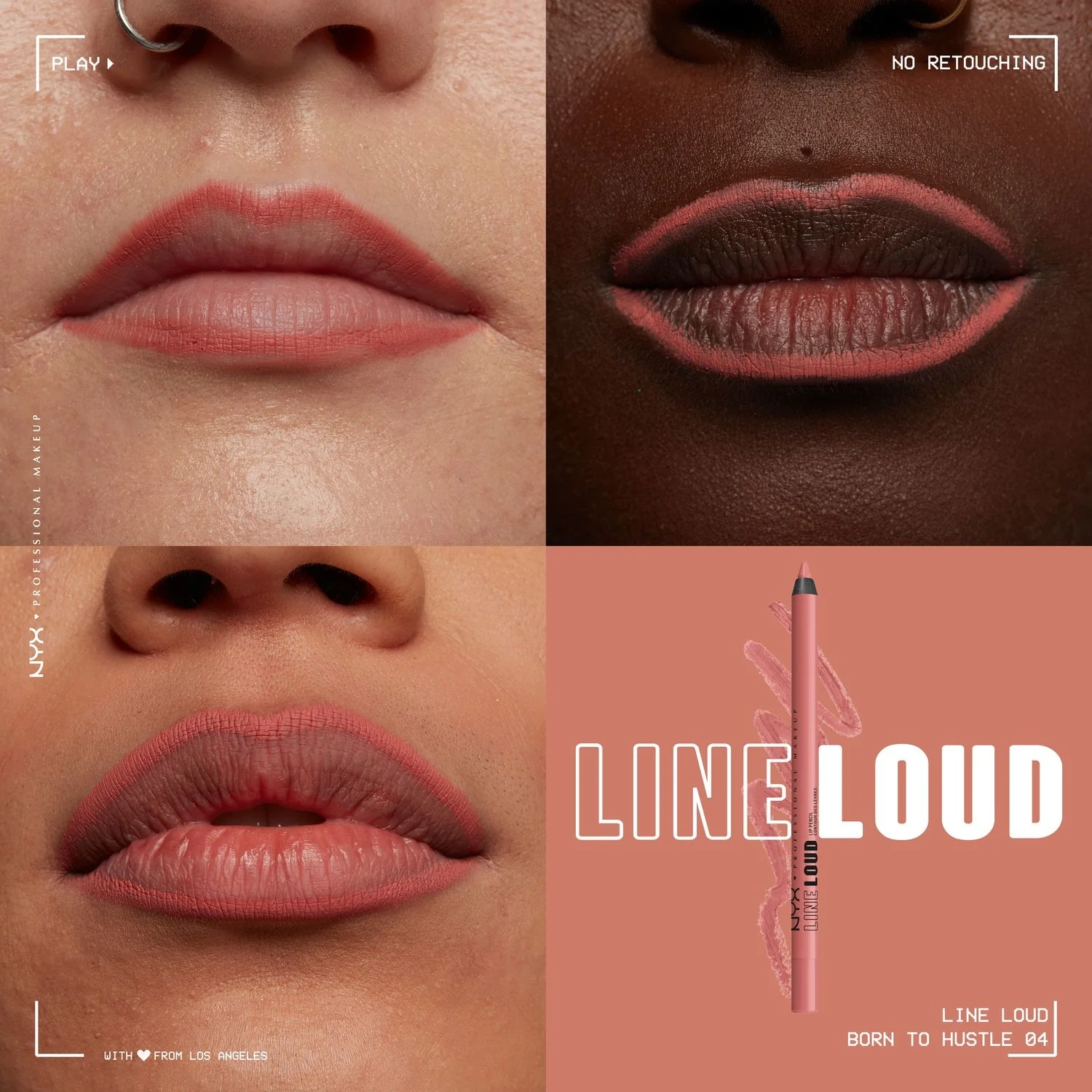 Lip Line Loud læbeblyant - Læbeblyant