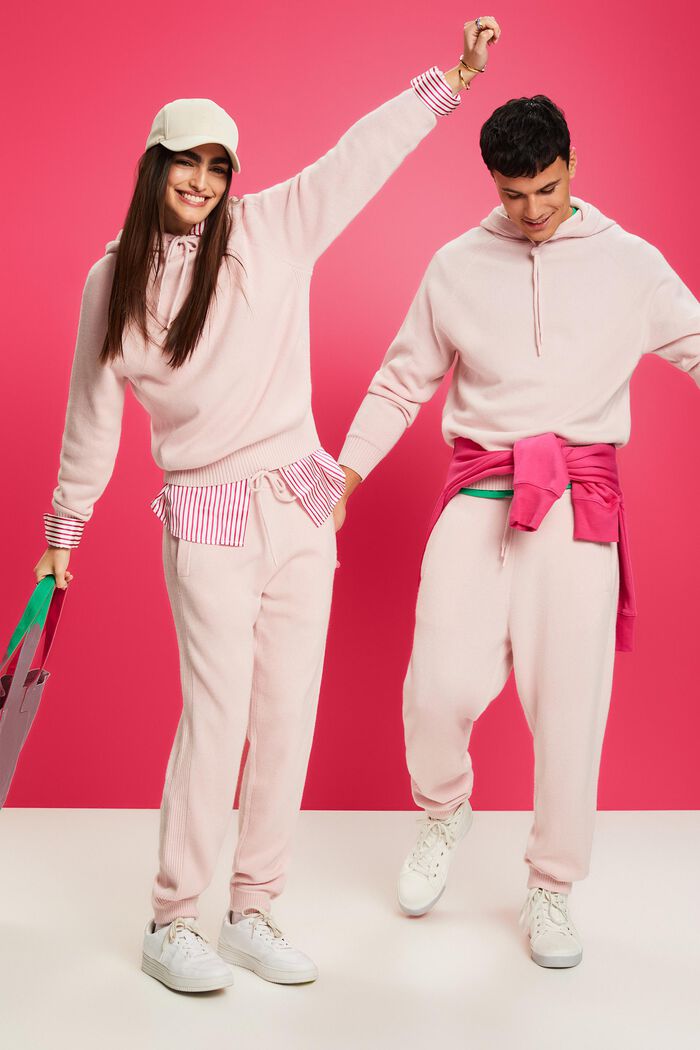 Unisex-Strickpullover aus Wolle und Kaschmir