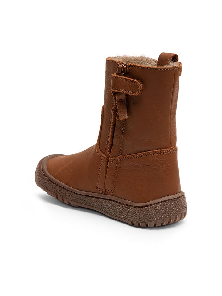 bisgaard Leder-Winterboots in Hellbraun günstig kaufen