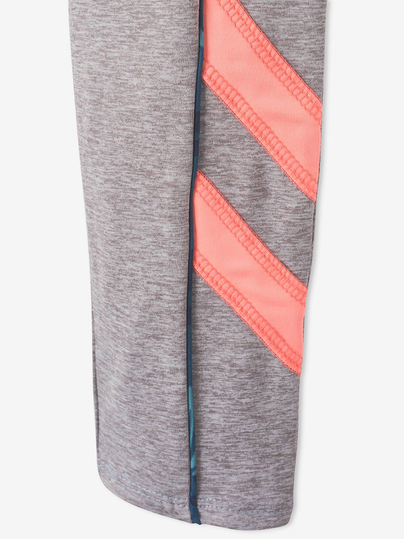 Ensemble sport 3 pièces brassière + legging + t-shirt fille rose