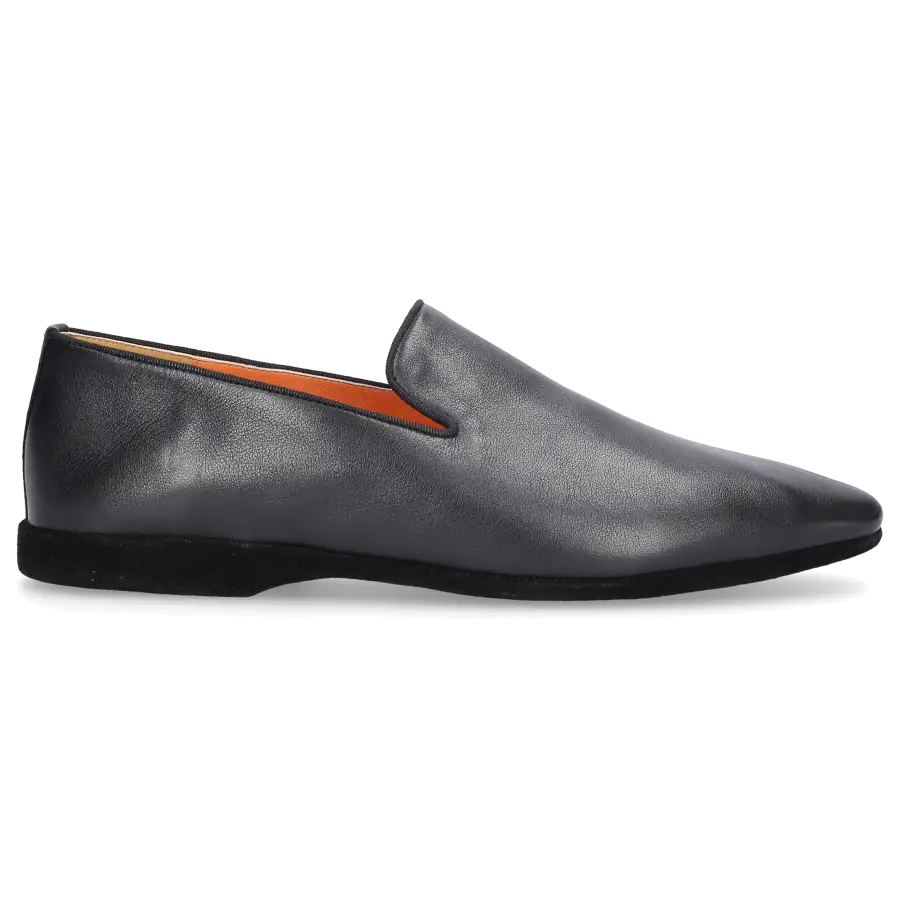 Santoni - Hausschuhe A1908 Kalbsleder - schwarz