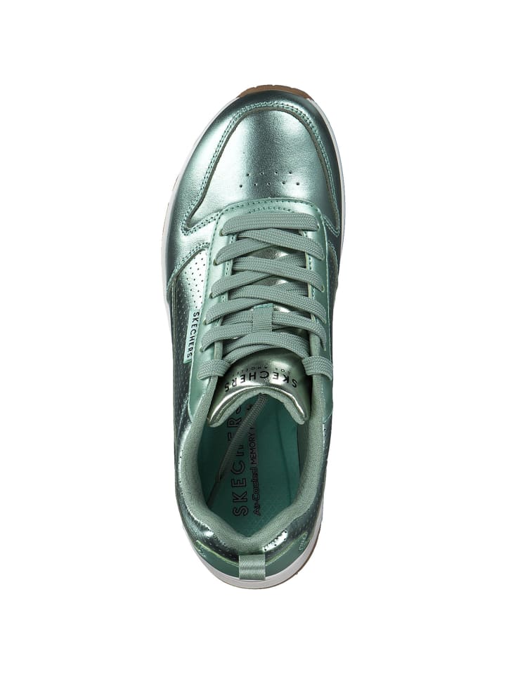 Skechers Schnürschuhe in Grün günstig kaufen