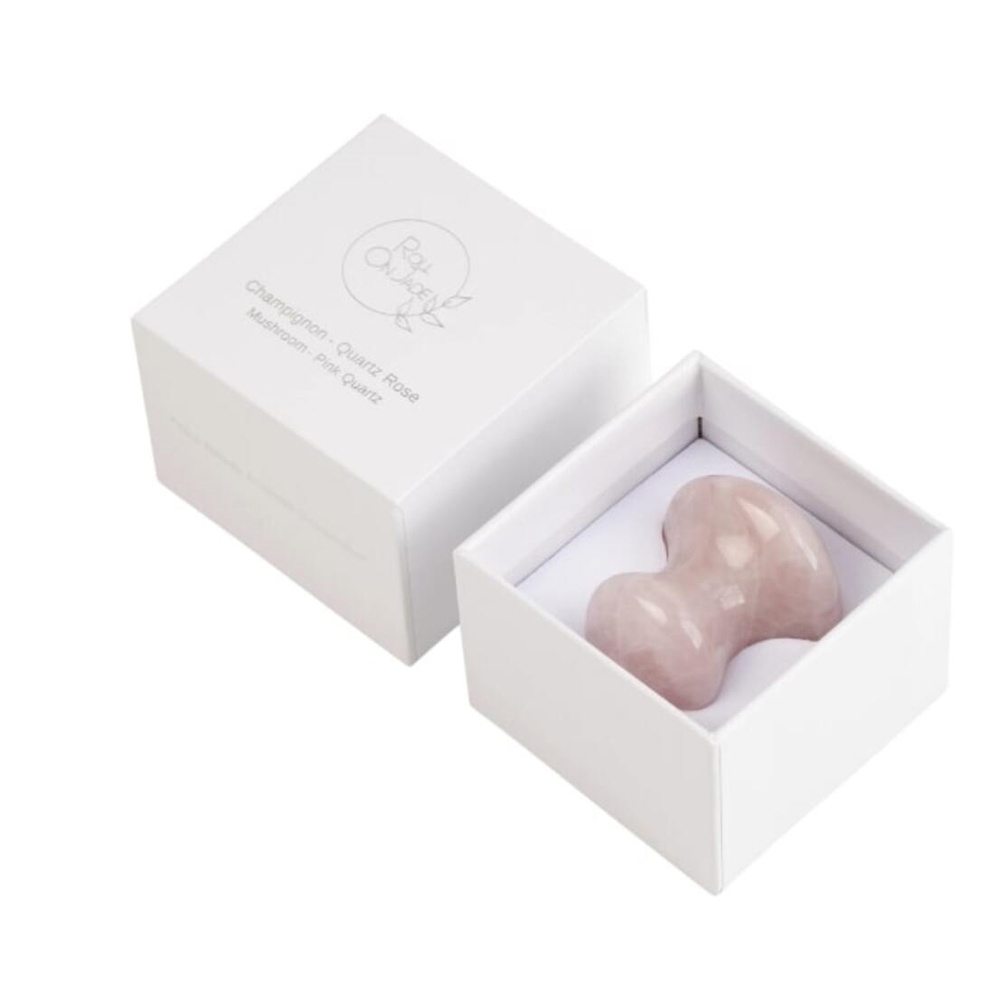 roll on jade Mushroom quartz rose Mushroom