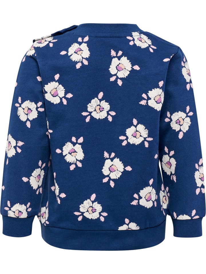 Hummel Hummel Druckknopf Sweatshirt Hmlbloom Mädchen in DARK DENIM günstig kaufen