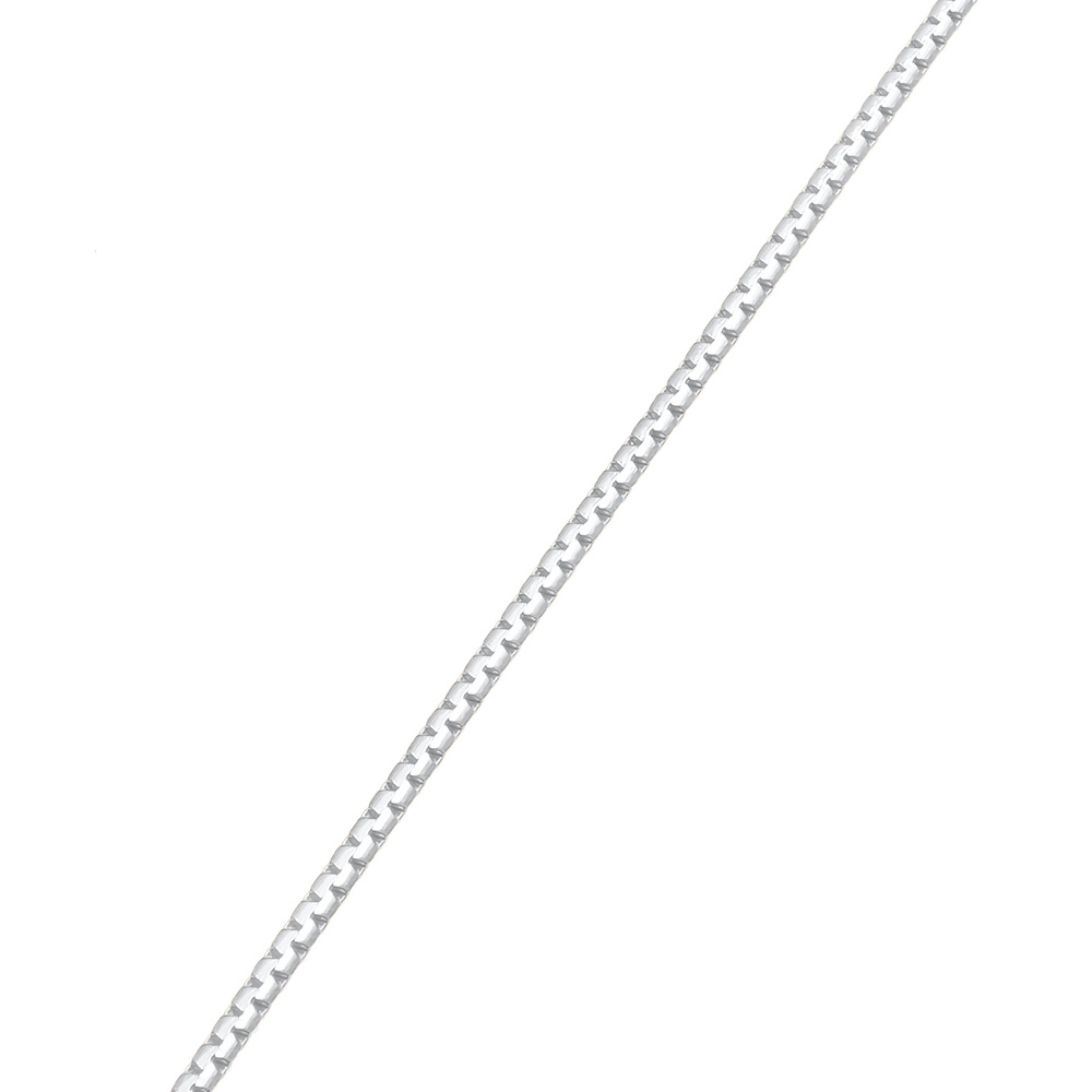 Elli Elli Bracelet Chaîne de serpent ovale pour dames Tendance de base plate en argent Bracelet