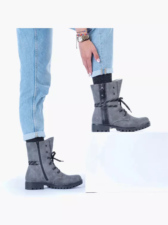 Rieker Damen Schnürstiefel