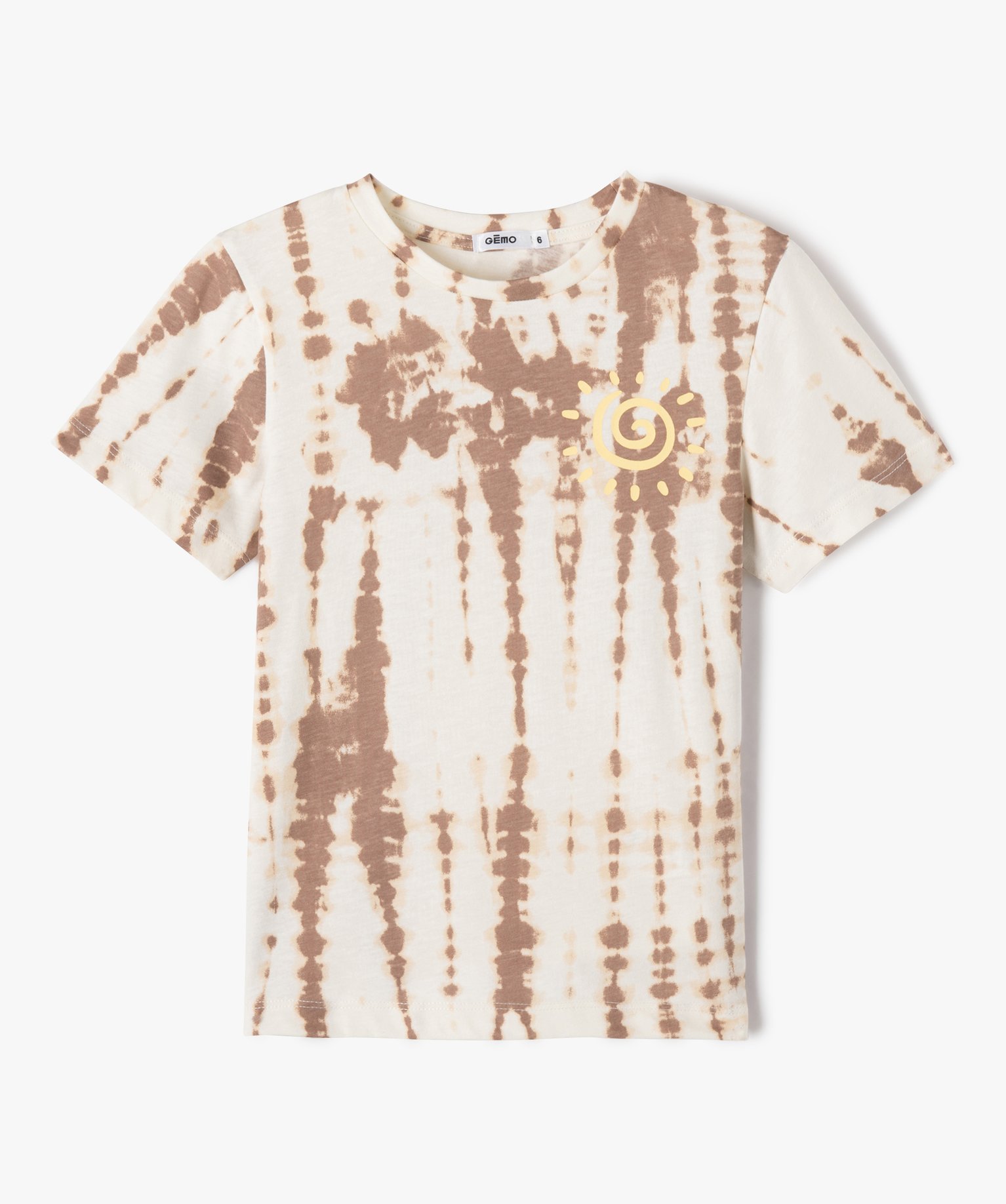 Tee-shirt à manches courtes imprimé style vintage Garçon imprime | GEMO