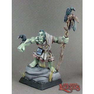 Quosk Ravensire, Half-Orc Druid