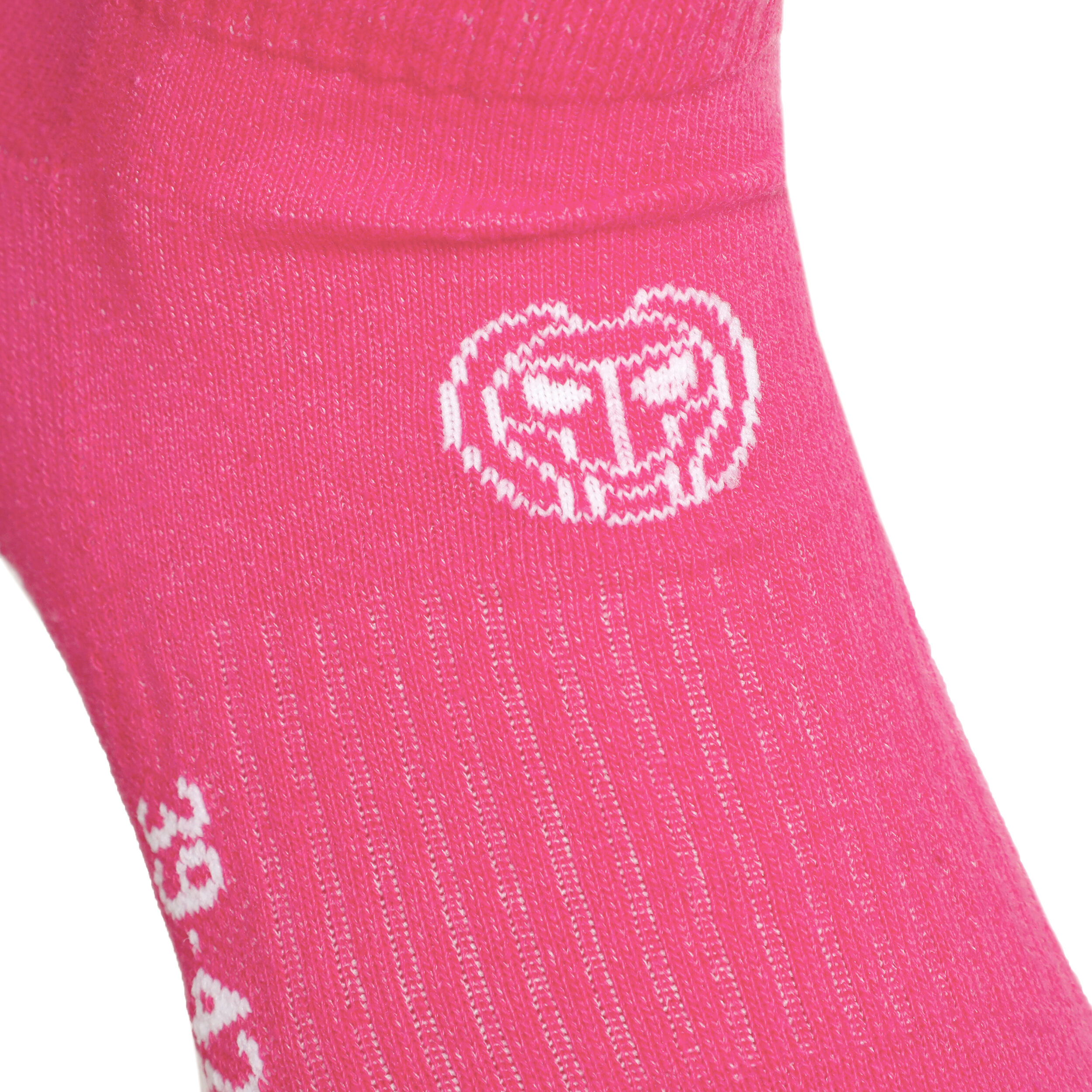 No Party No Show Move Tennissocken 3er Pack - Pink, Weiß