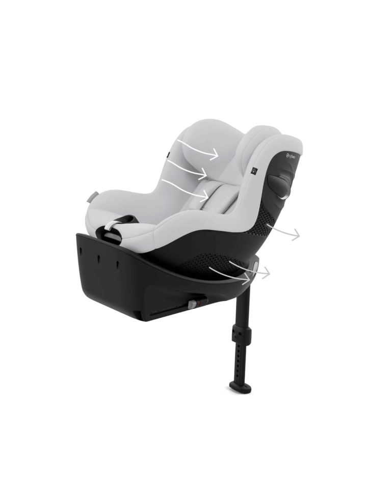Cybex Cybex Sirona Gi i-Size Reboard Kindersitz - Farbe: Fog Grey günstig kaufen onesize