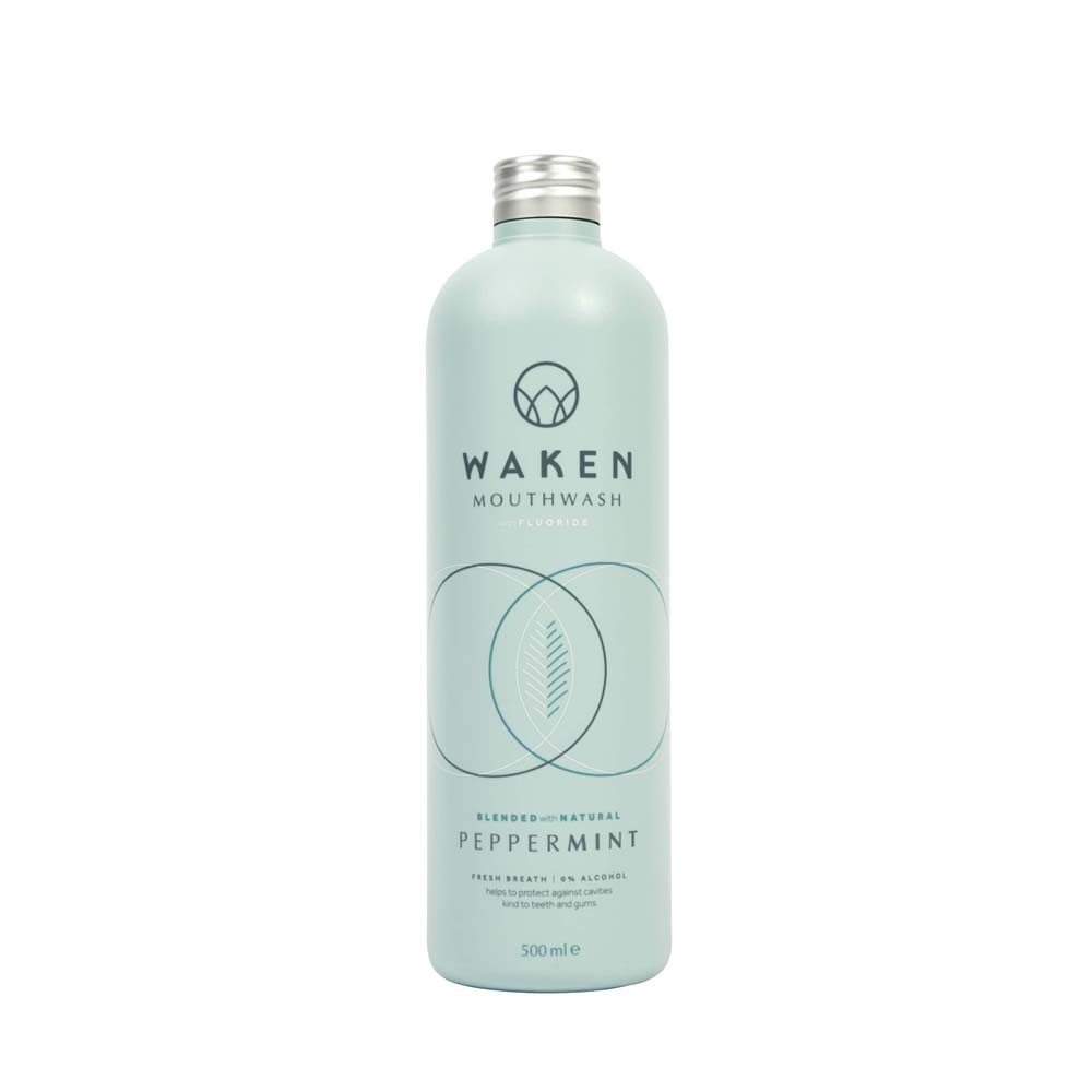 waken Bain de bouche PepperMint 500ml Bain de bouche