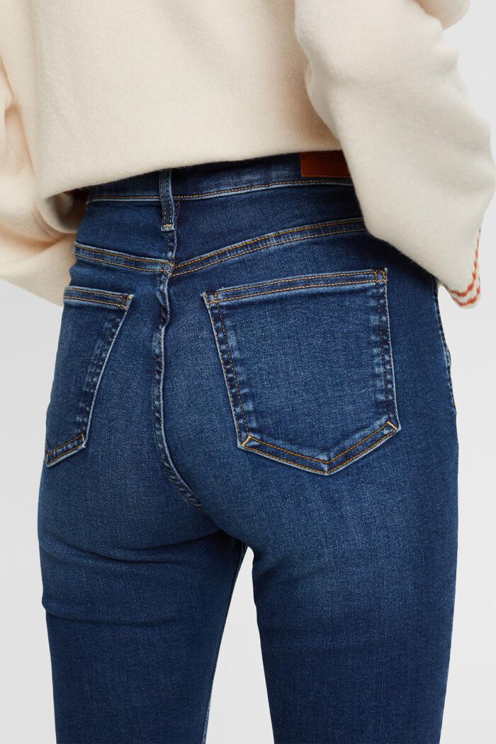 Skinny Jeans mit hohem Bund