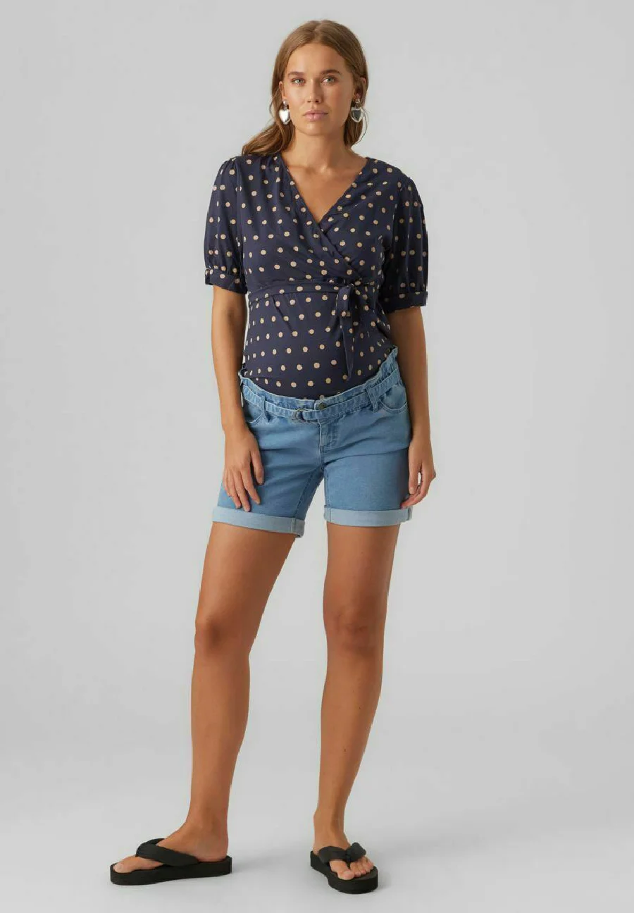 MAMALICIOUS UMSTANDS - Pantalones cortos de mezclilla