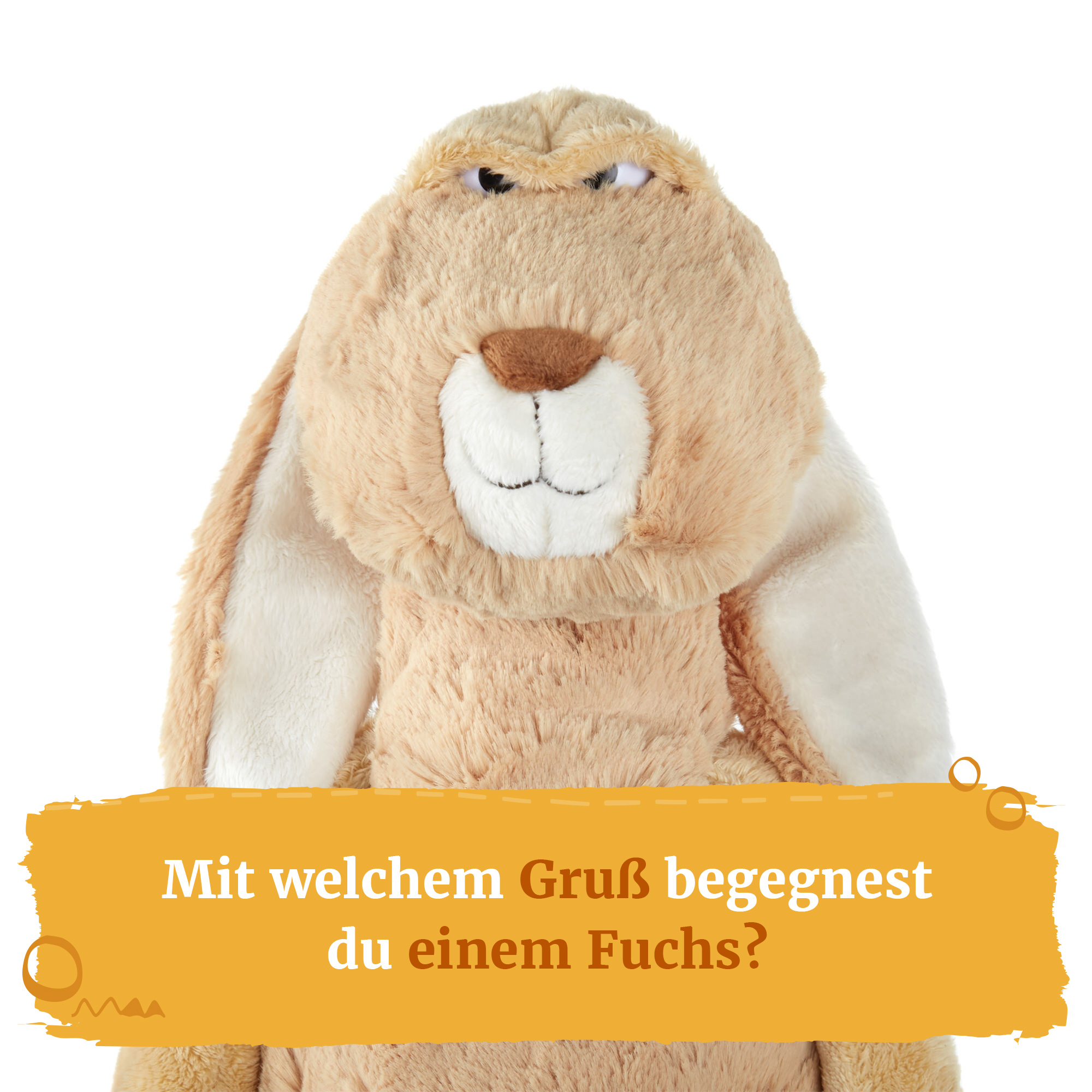 Sweety Kuscheltier Hase, Mimik-Tiere