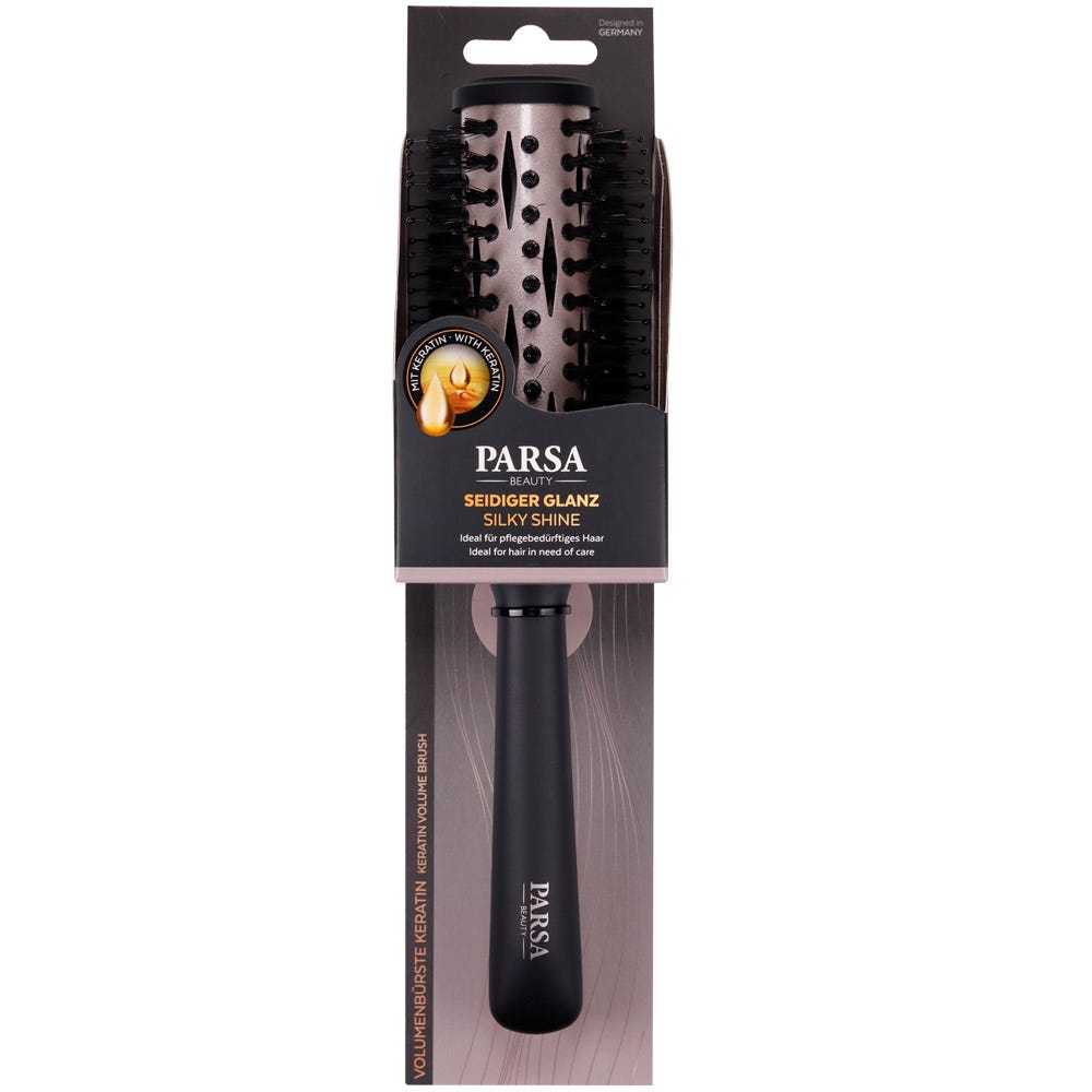 PARSA Beauty Keratin Care & Shine Pflegebürste Rundbürste 33 mm