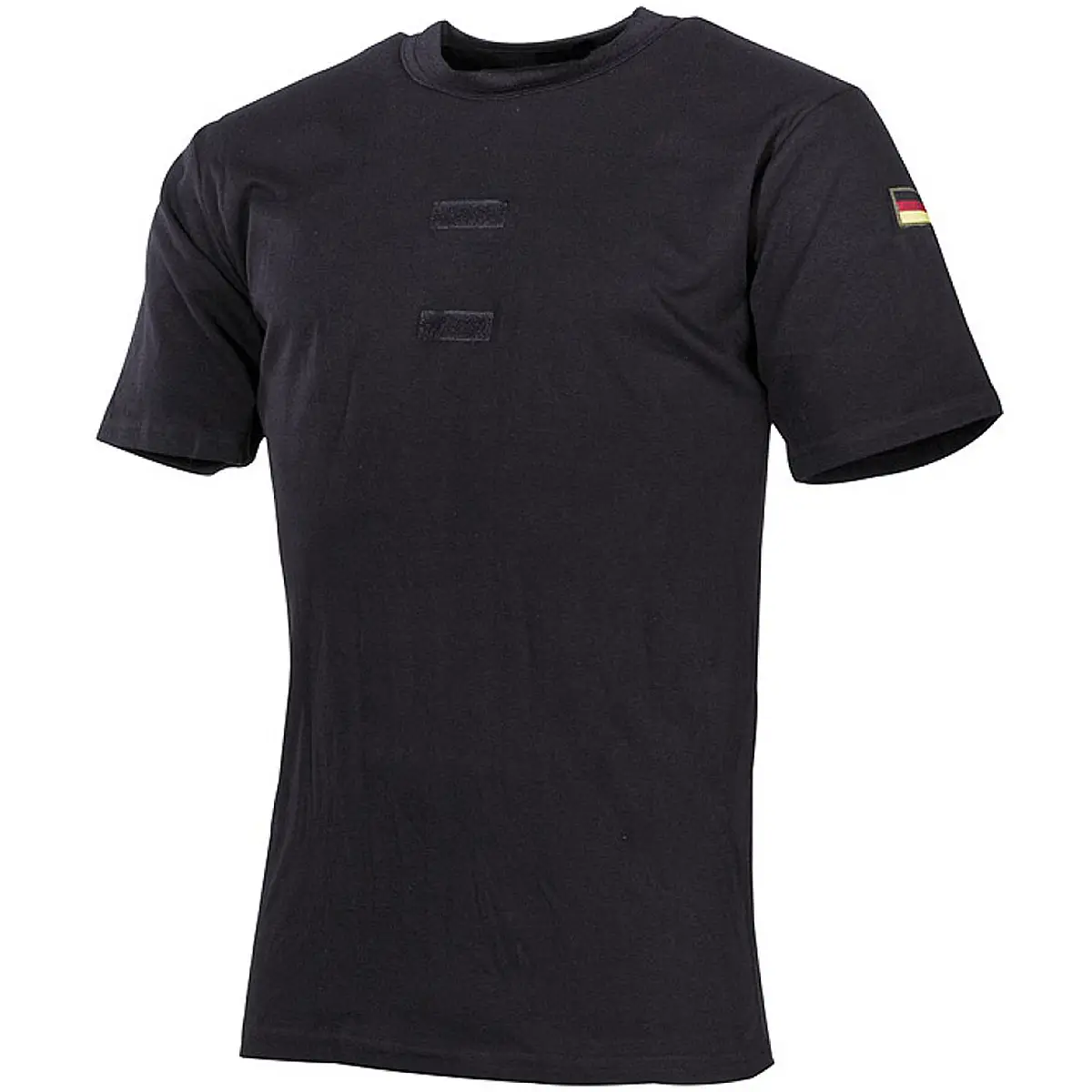 BW Tropen T-Shirt mit Abzeichen schwarz