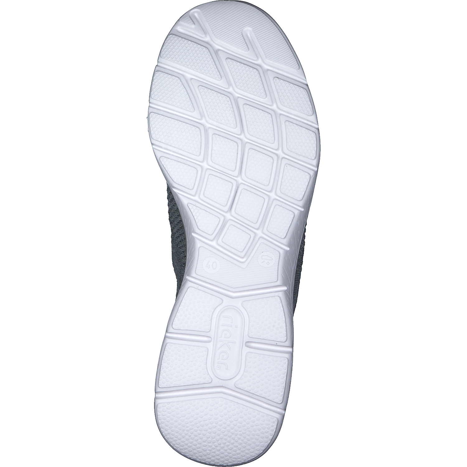 Rieker M5074, Slip-On-Sneaker, Damen, Grün