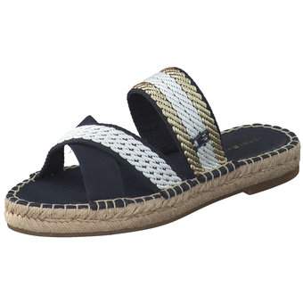 Tommy Hilfiger Golden Webbing Sandal in blau