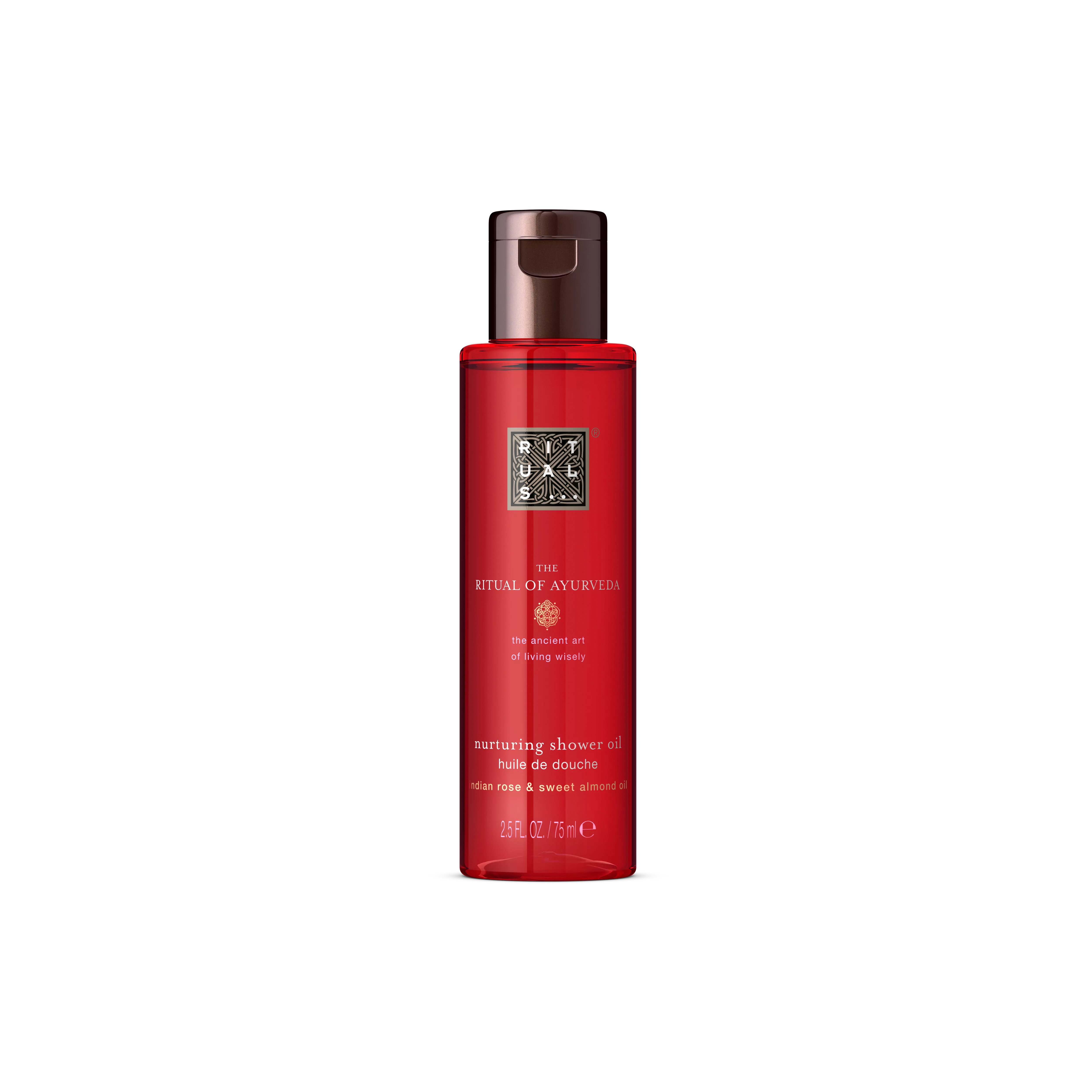 L'huile de douche rituelle ayurvédique