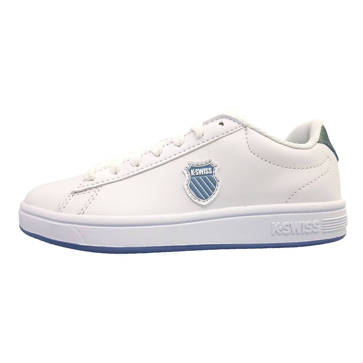 K-Swiss Court Shield Womens's Low 96599-178-M Weiß white/ blue
