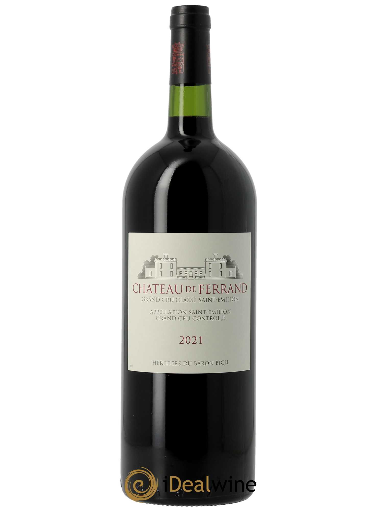 Château de Ferrand Grand Cru Classé (CBO à partir de 6 mg) 2021 - Lot de 1 Magnum