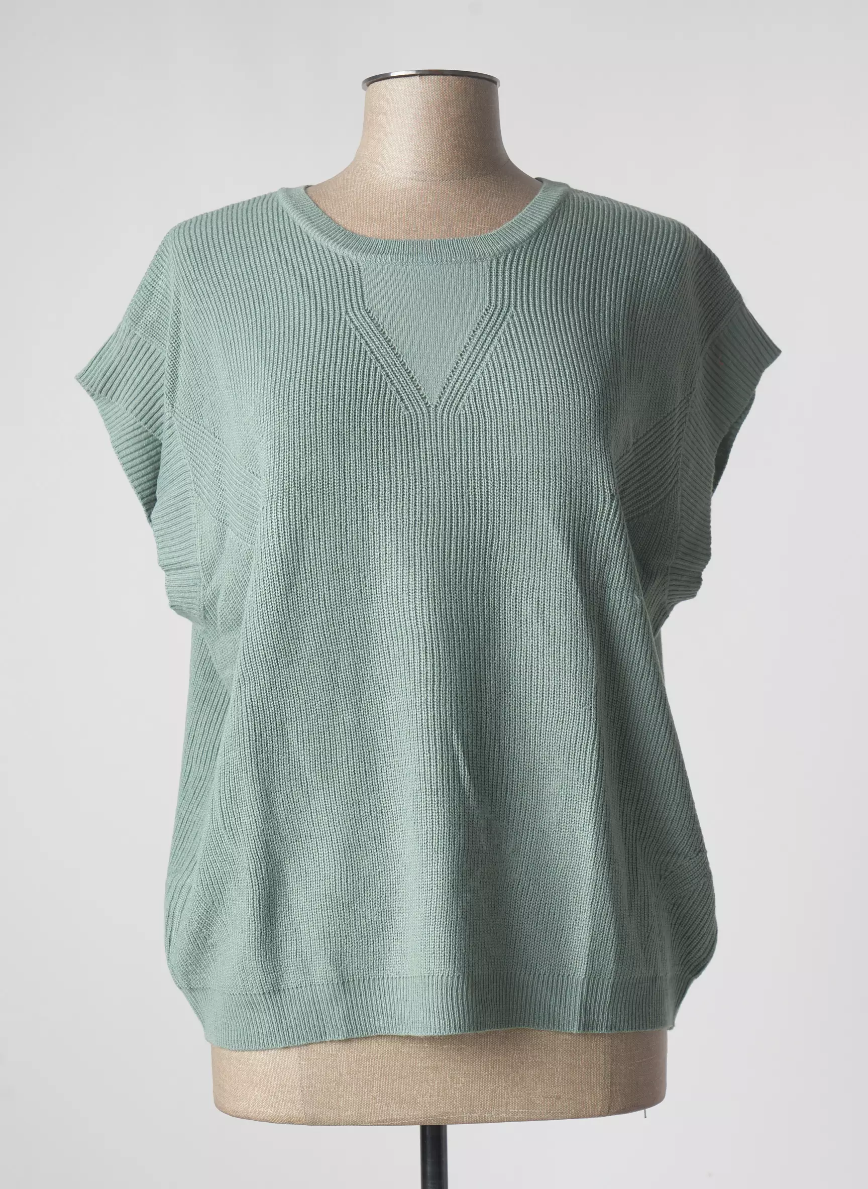 Blancheporte Pulls Femme couleur vert