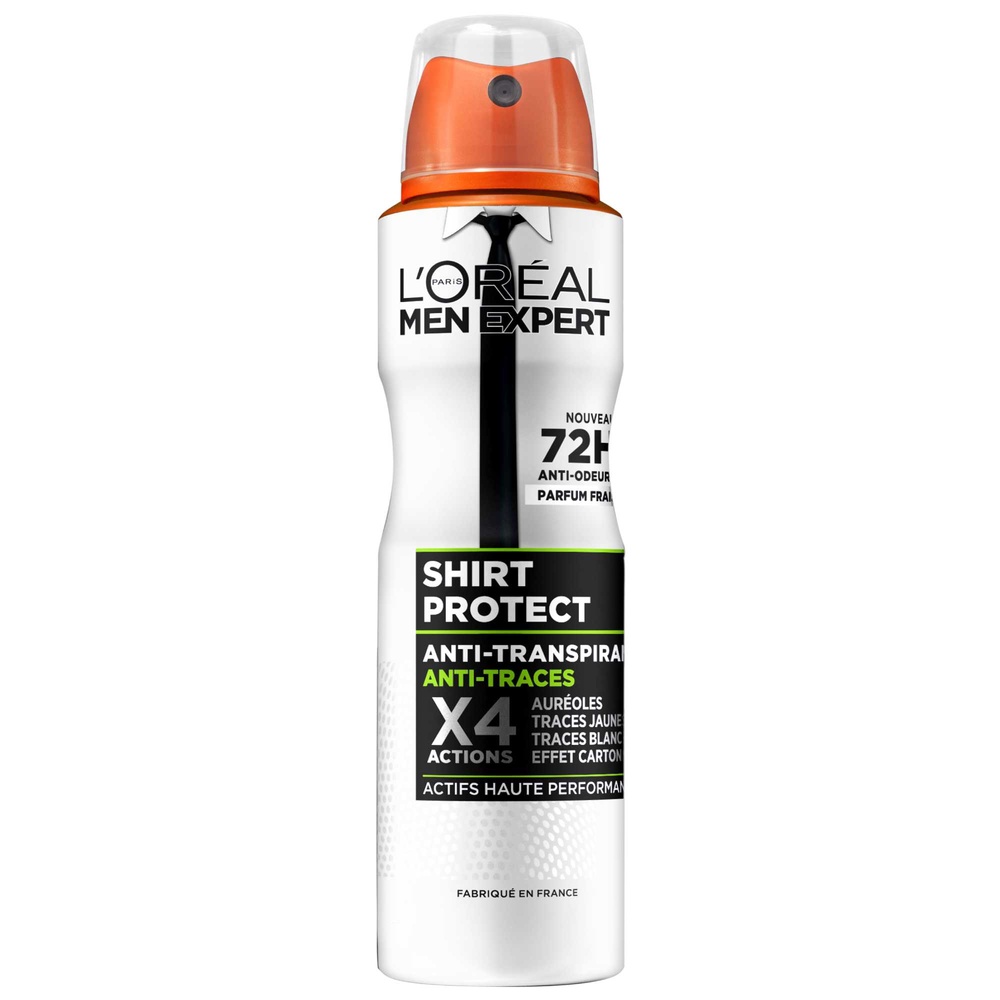 L'Oréal Paris SHIRT PROTECT Déodorant spray homme