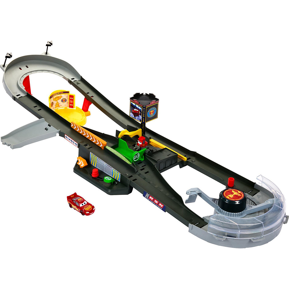 Pixar Cars Piston Cup Action-Rennstrecke