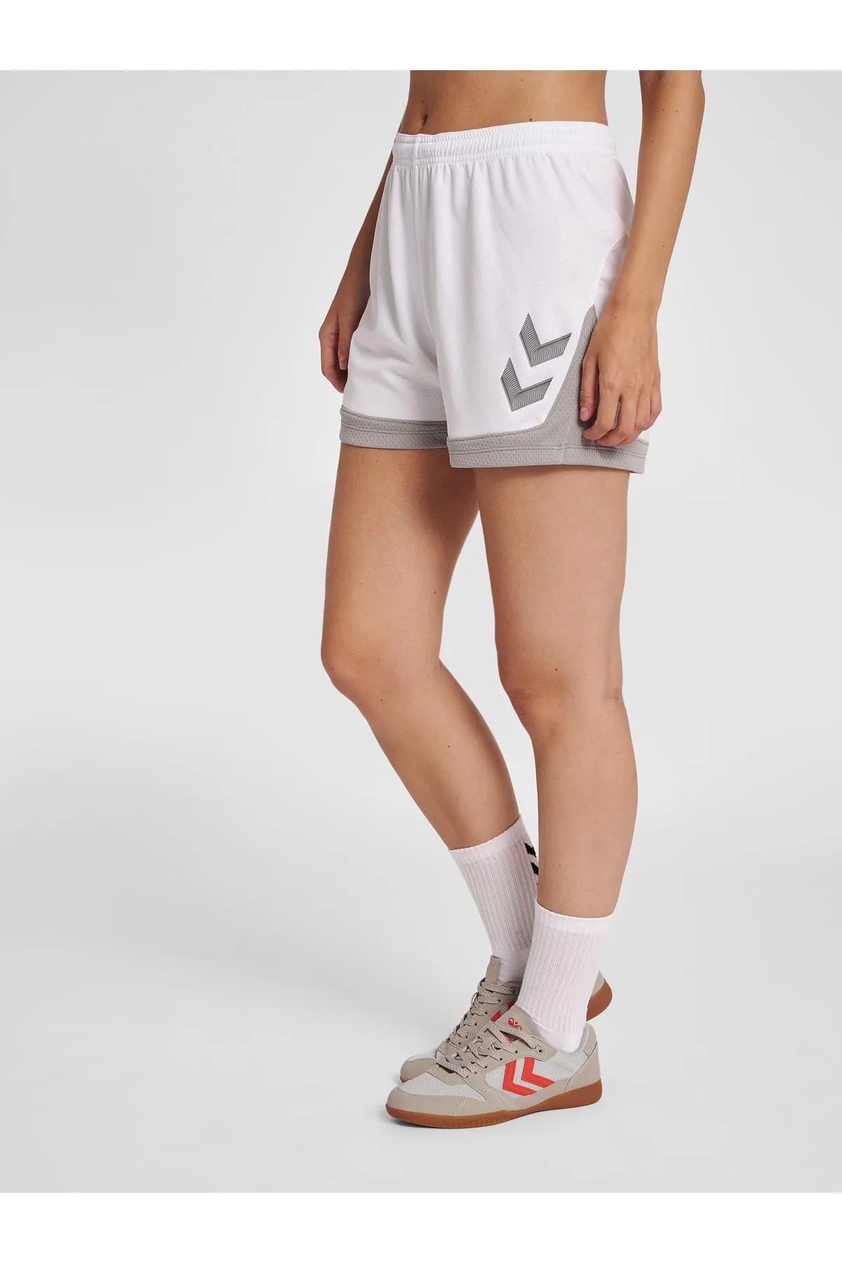 hummel  Kurze Sporthose - Weiß - Mittlerer Bund