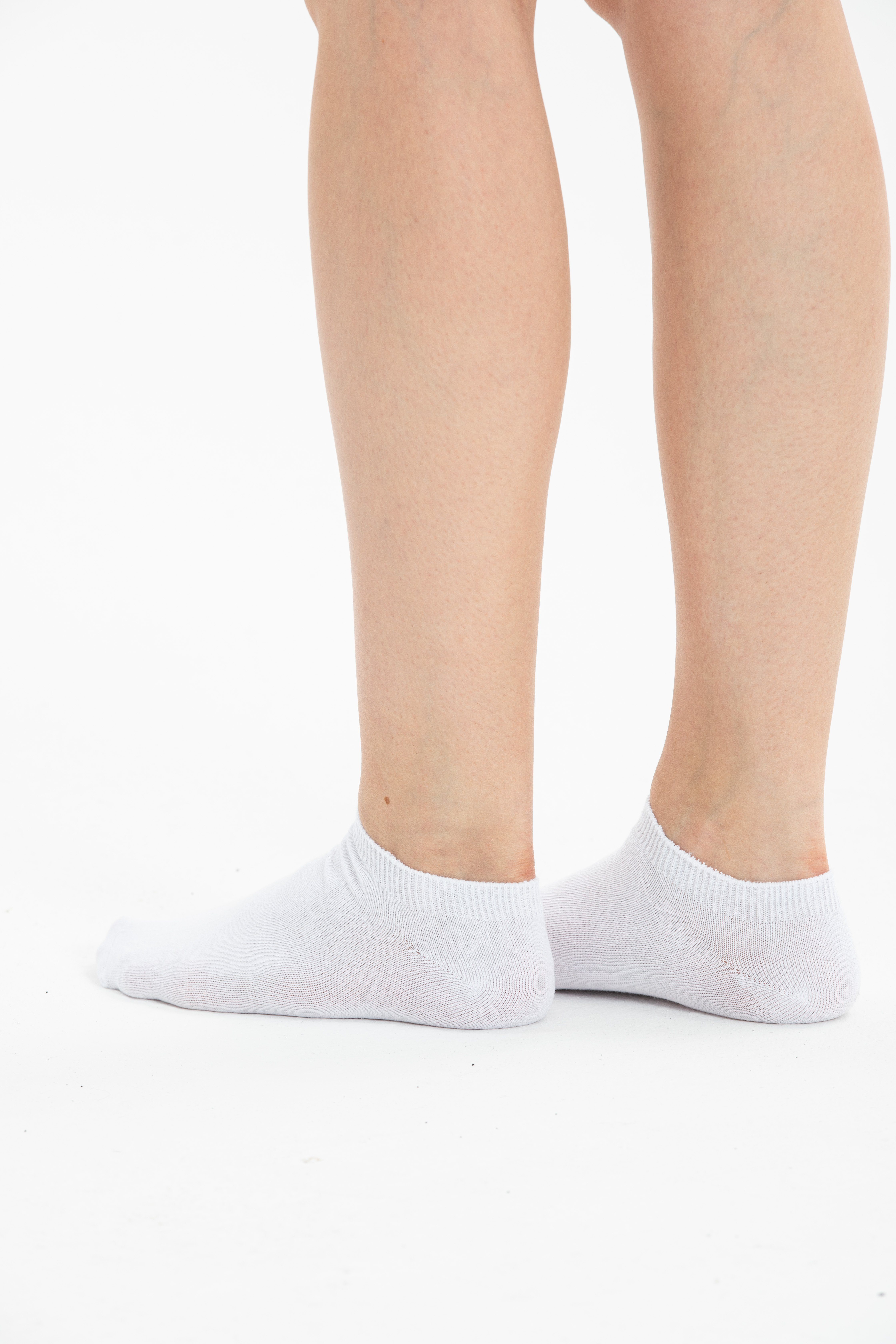 NERS Sneakersocken für Damen und Herren aus Baumwolle mit Bündchen (6-Paar, 6 Paar)