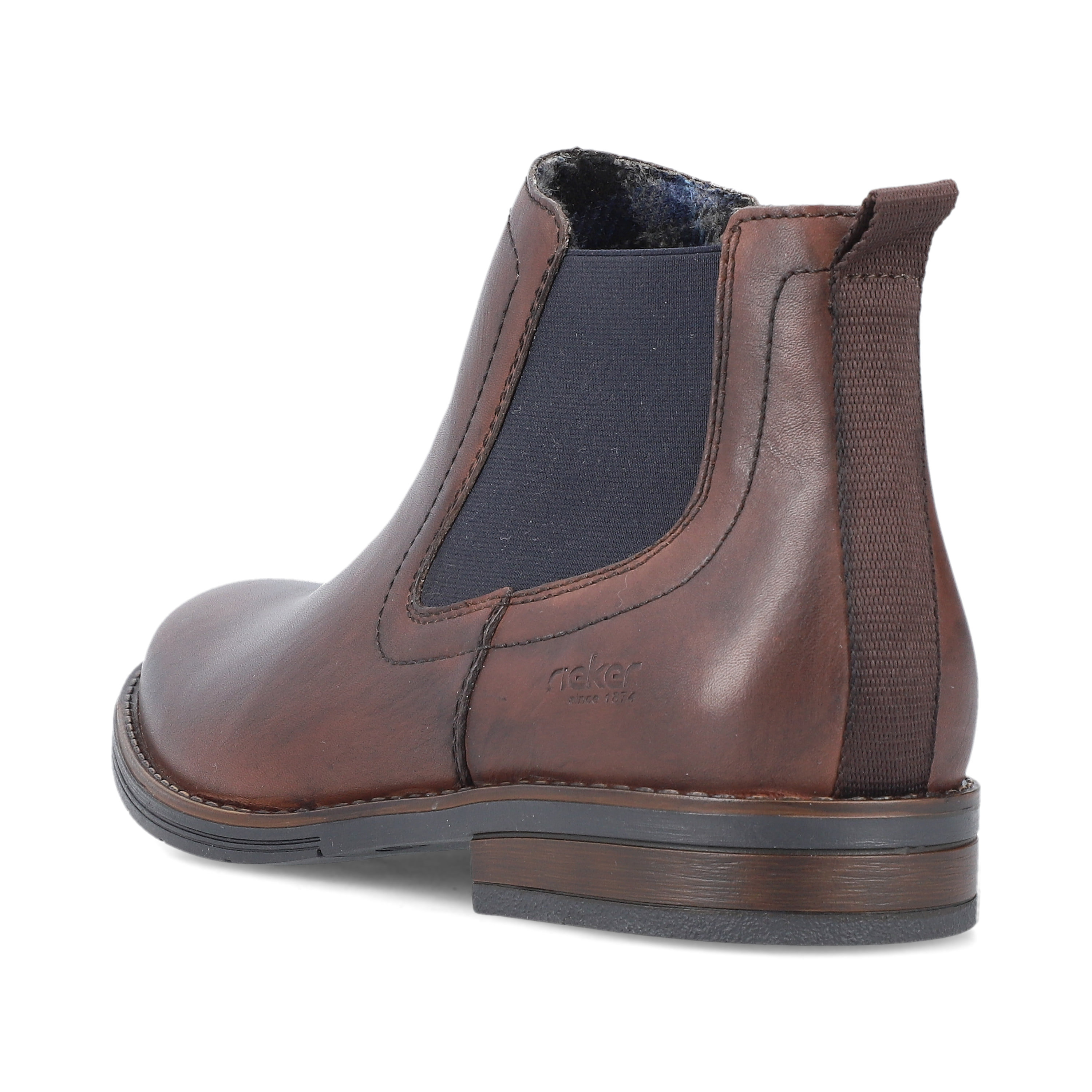 Rieker Herren Chelsea Boots kastanienbraun
