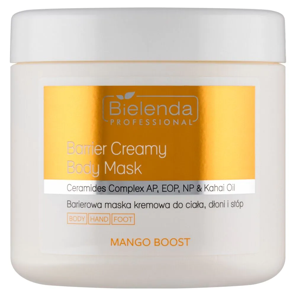 Bielenda Professional Mango Boost apsauginė kaukė kūnui, rankoms ir kojoms