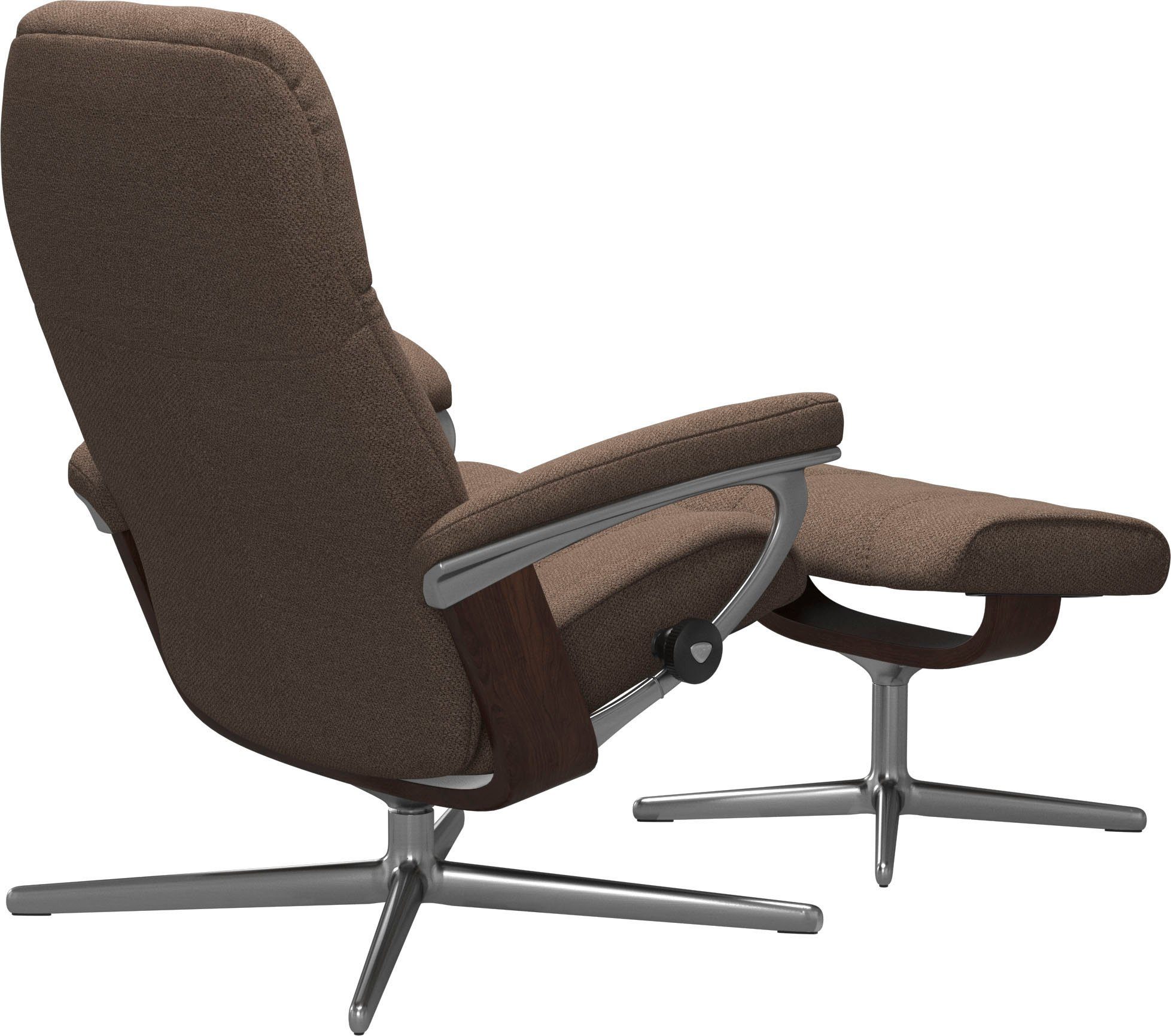 Stressless® Relaxsessel Consul, mit Cross Base, Größe S, M & L, Holzakzent Braun