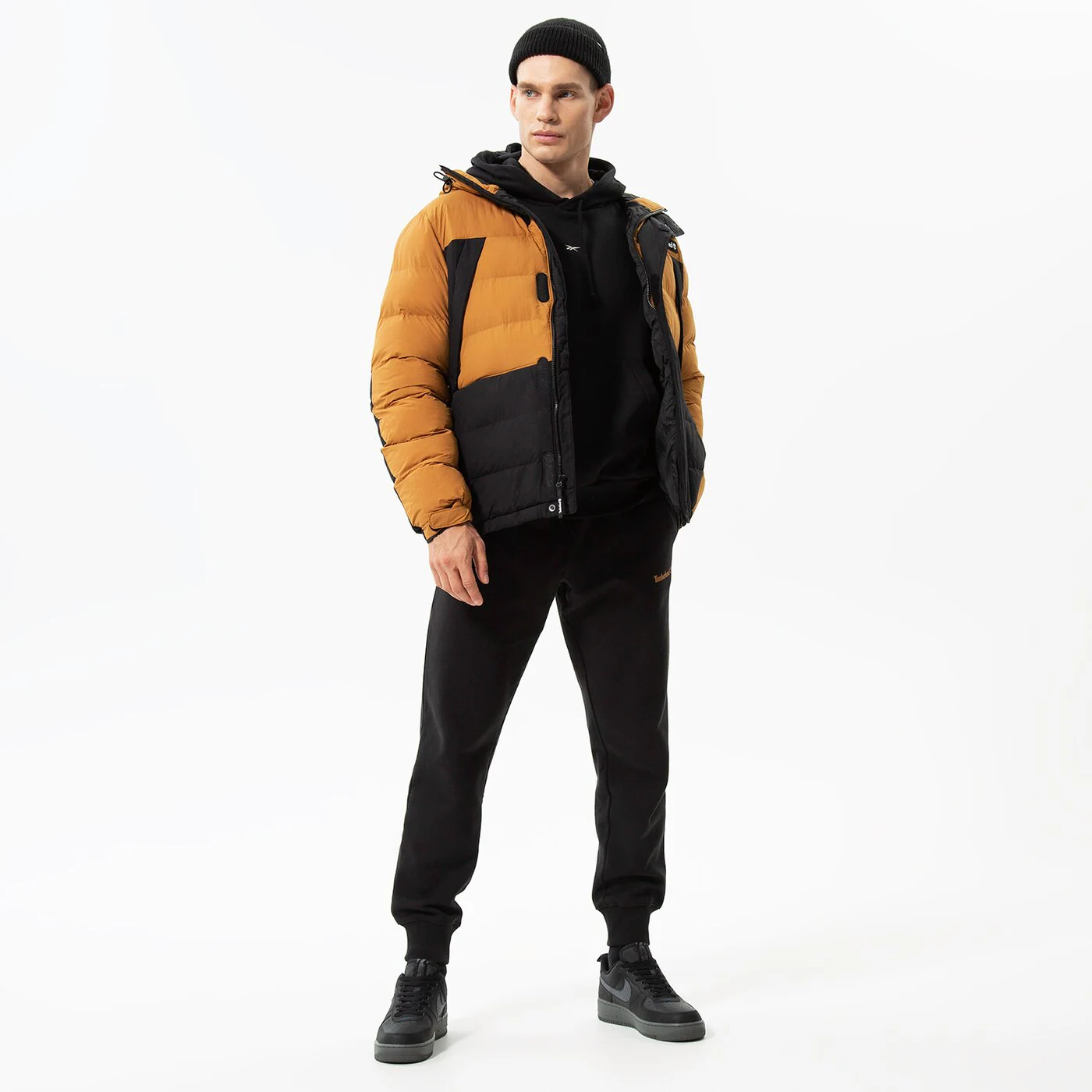 TIMBERLAND HOSE EPP - SMALL LOGO PRINT SWEATPANT Schwarz