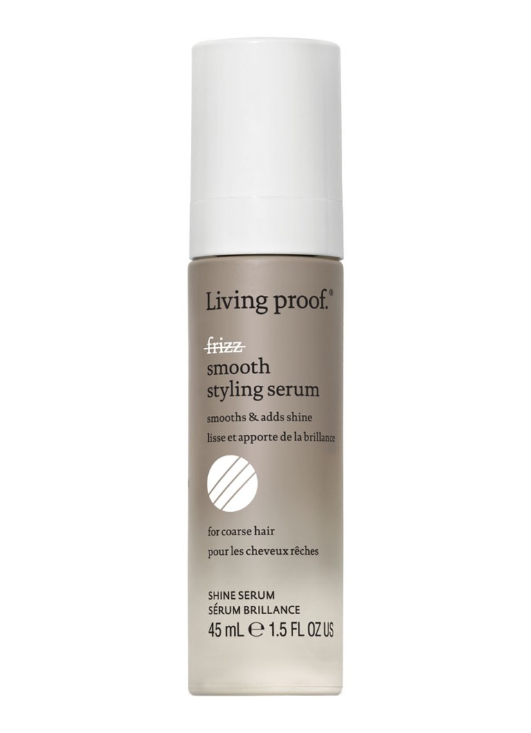 „Living Proof No Frizz Smooth Styling Serum“ – plaukų serumas