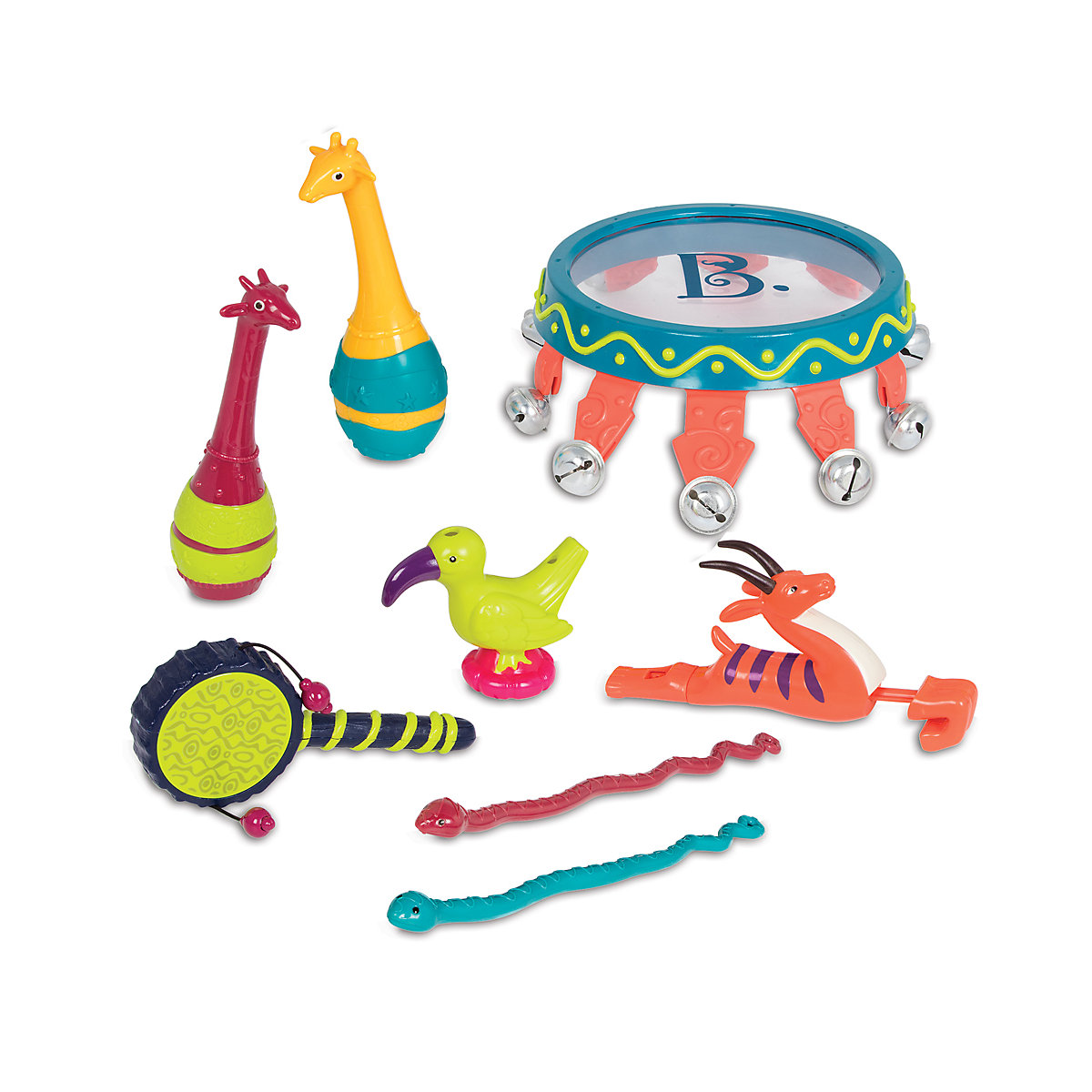 B. Jungle Drum - Trommel mit Instrumenten