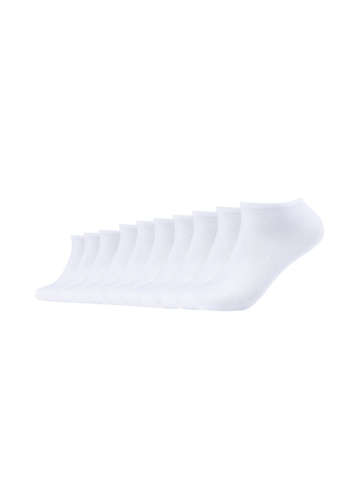 S. Oliver Sneakersocken 10er Pack essentials in Weiß günstig kaufen