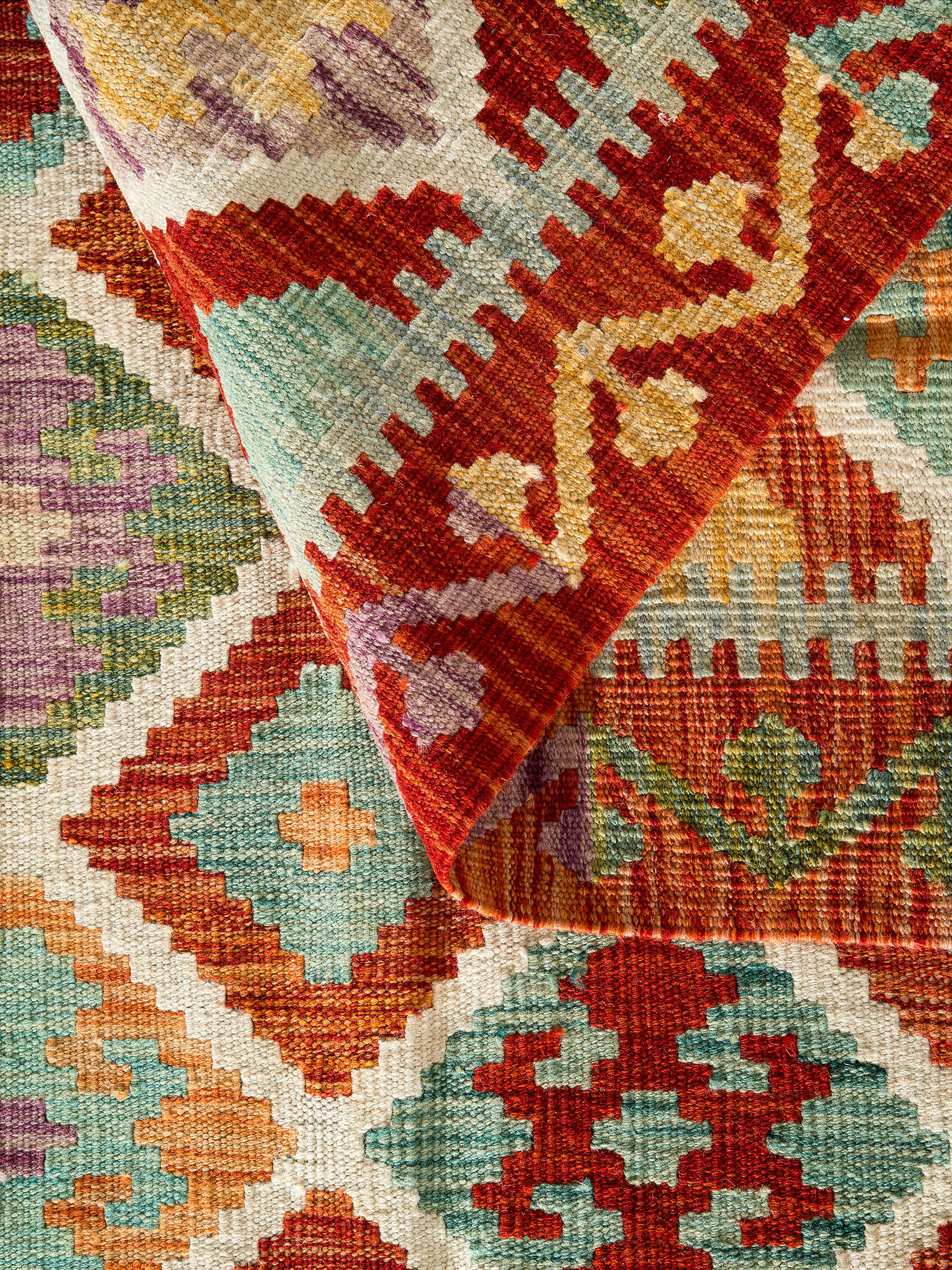 Afghan Kelim ca. 147 x 196 cm, Unikat / Einzelstück