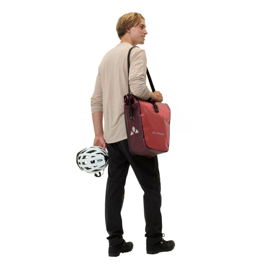 Aqua Back Single Fahrradtasche, recyceltes Hauptmaterial