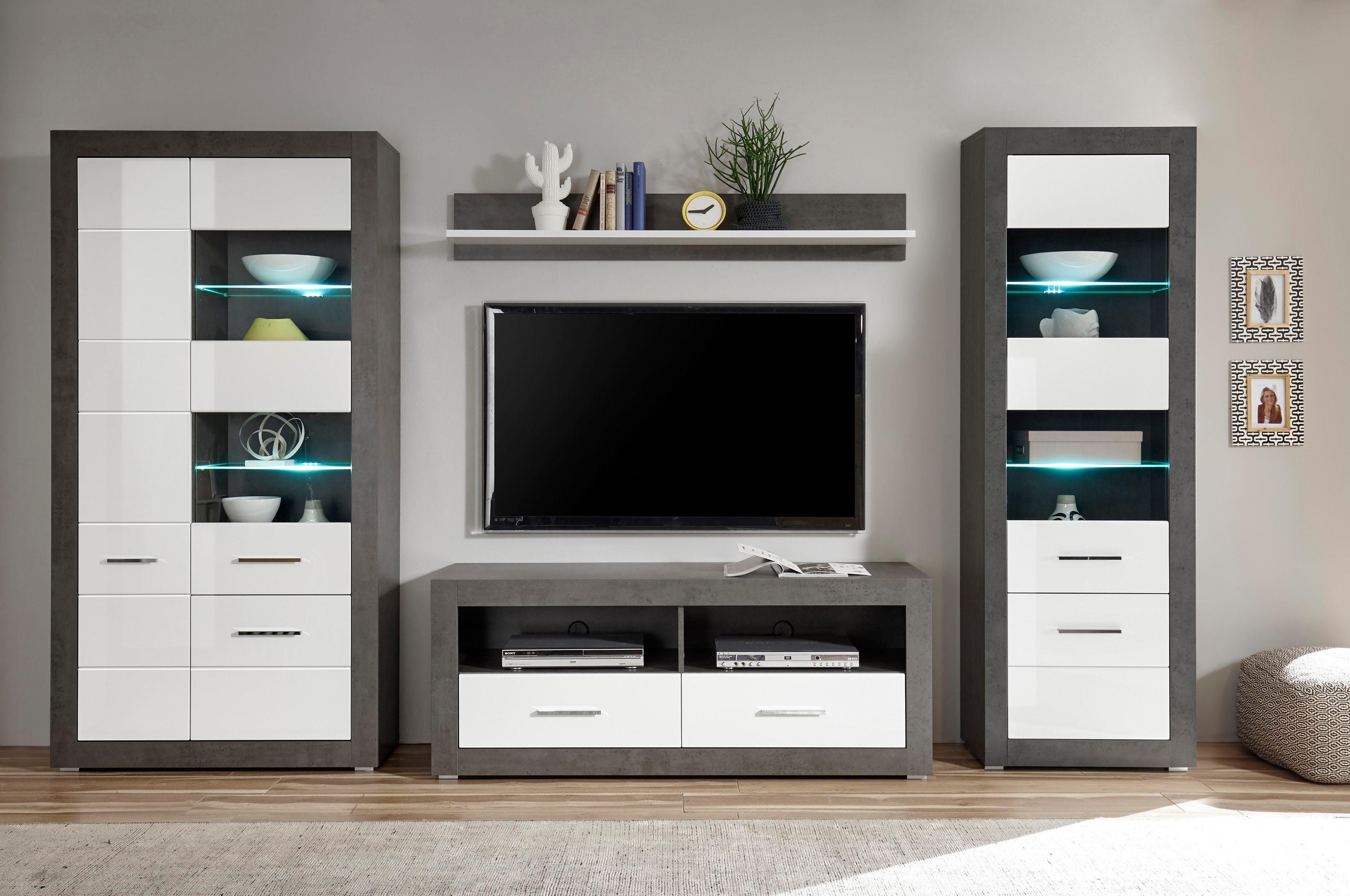 INOSIGN Wohnwand Etero, (Set, 4-St)