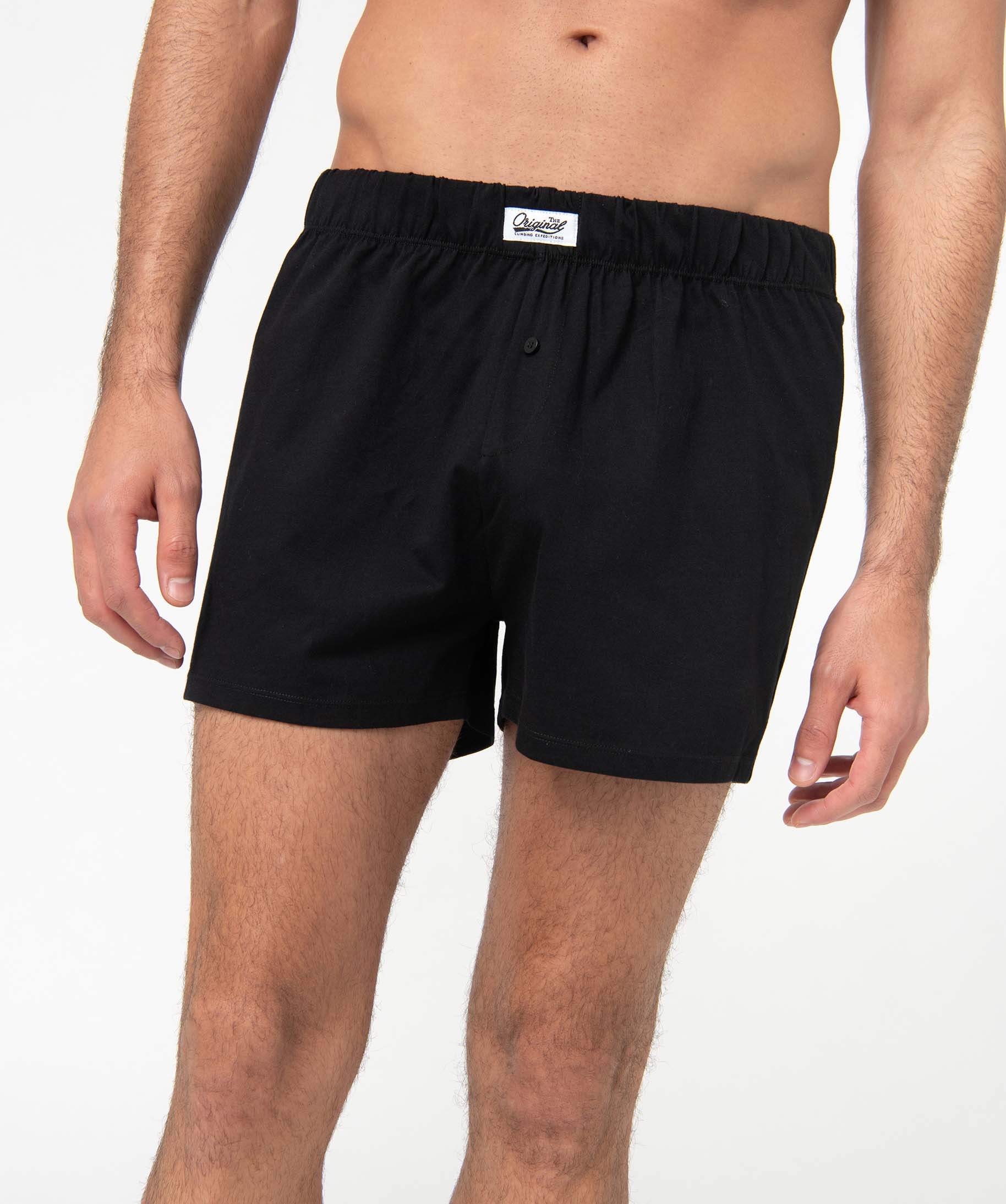 Caleon homme en coton biologique (lot de 2) noir | GEMO