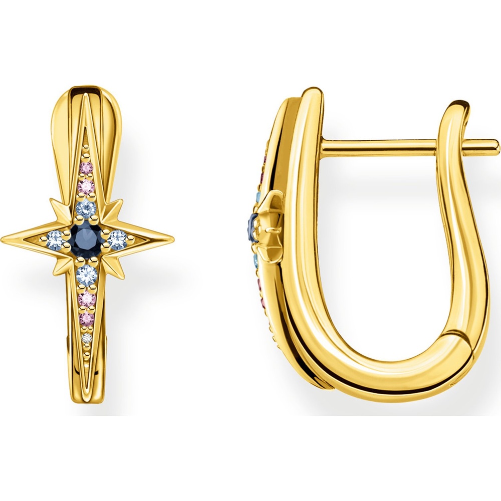 Thomas Sabo Créoles 925 Argent Boucles d'oreilles